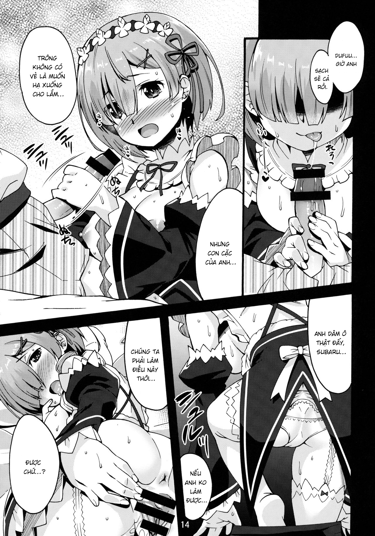 Đọc truyện hentai Rem’s Playing by Herself (Re:Zero Kara Hajimeru Isekai Seikatsu) - Oneshot