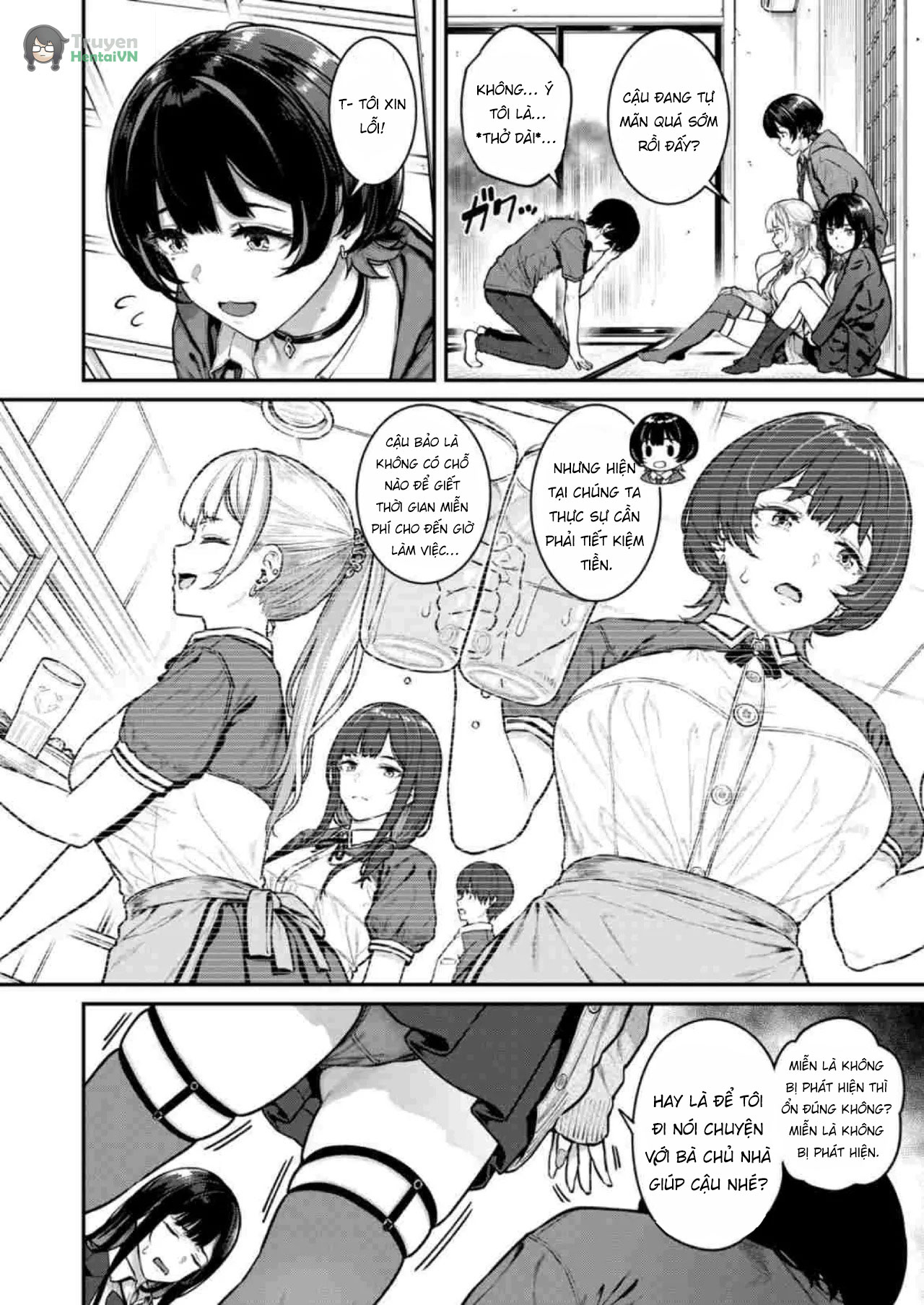 Đọc truyện hentai Ippatsu Nuitekureru Basaki no Gal - Oneshot