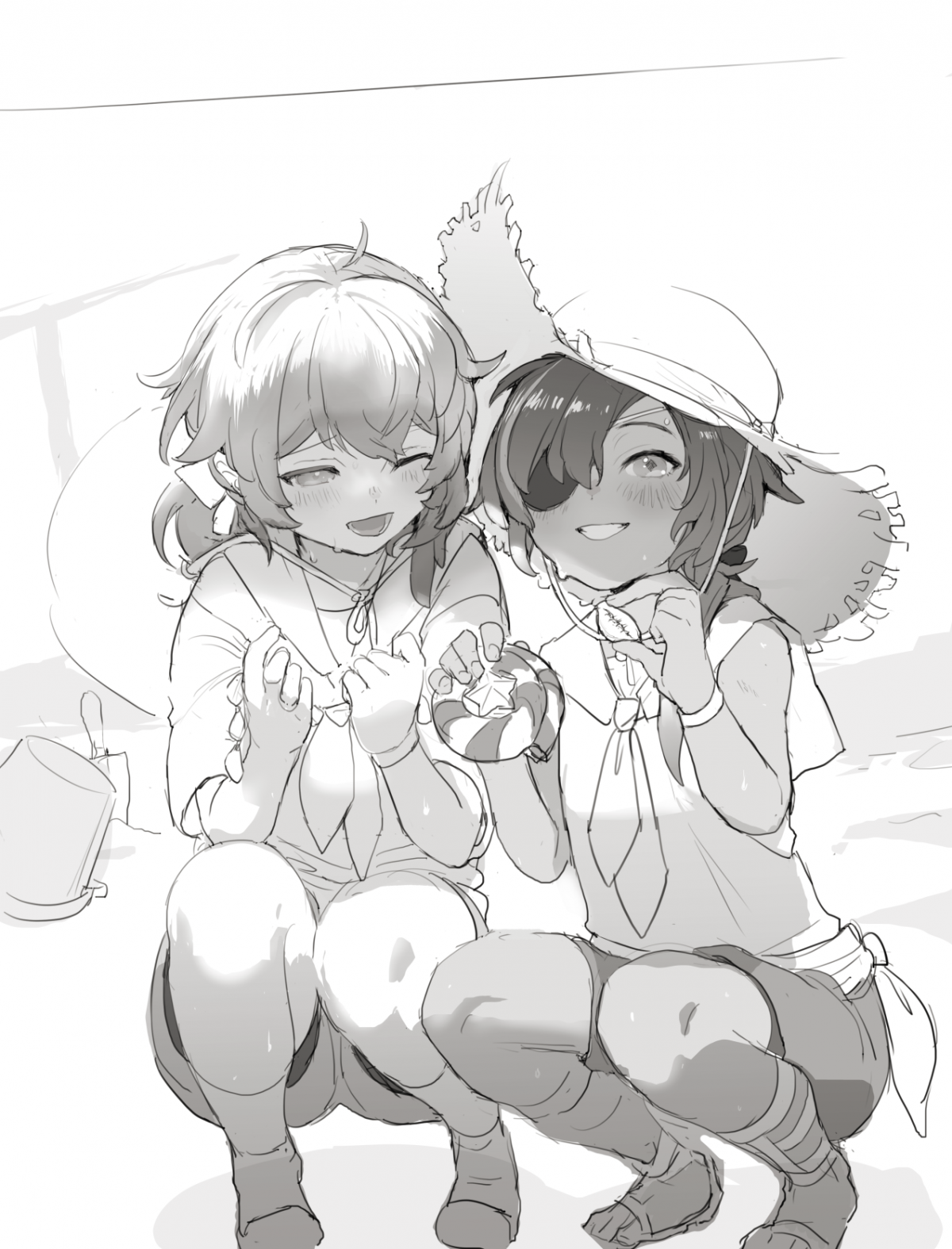 Đọc truyện hentai Đôi bạn thân Kaeya & Diluc Wa - Oneshot