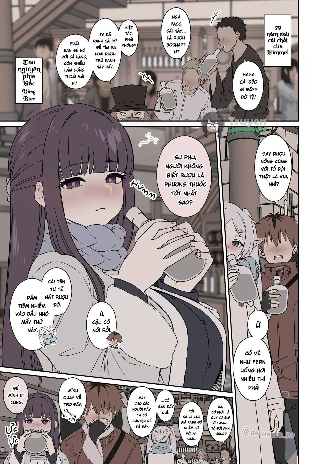 Đọc truyện hentai Một đêm xui xẻo của Frieren Part 1 - Oneshot