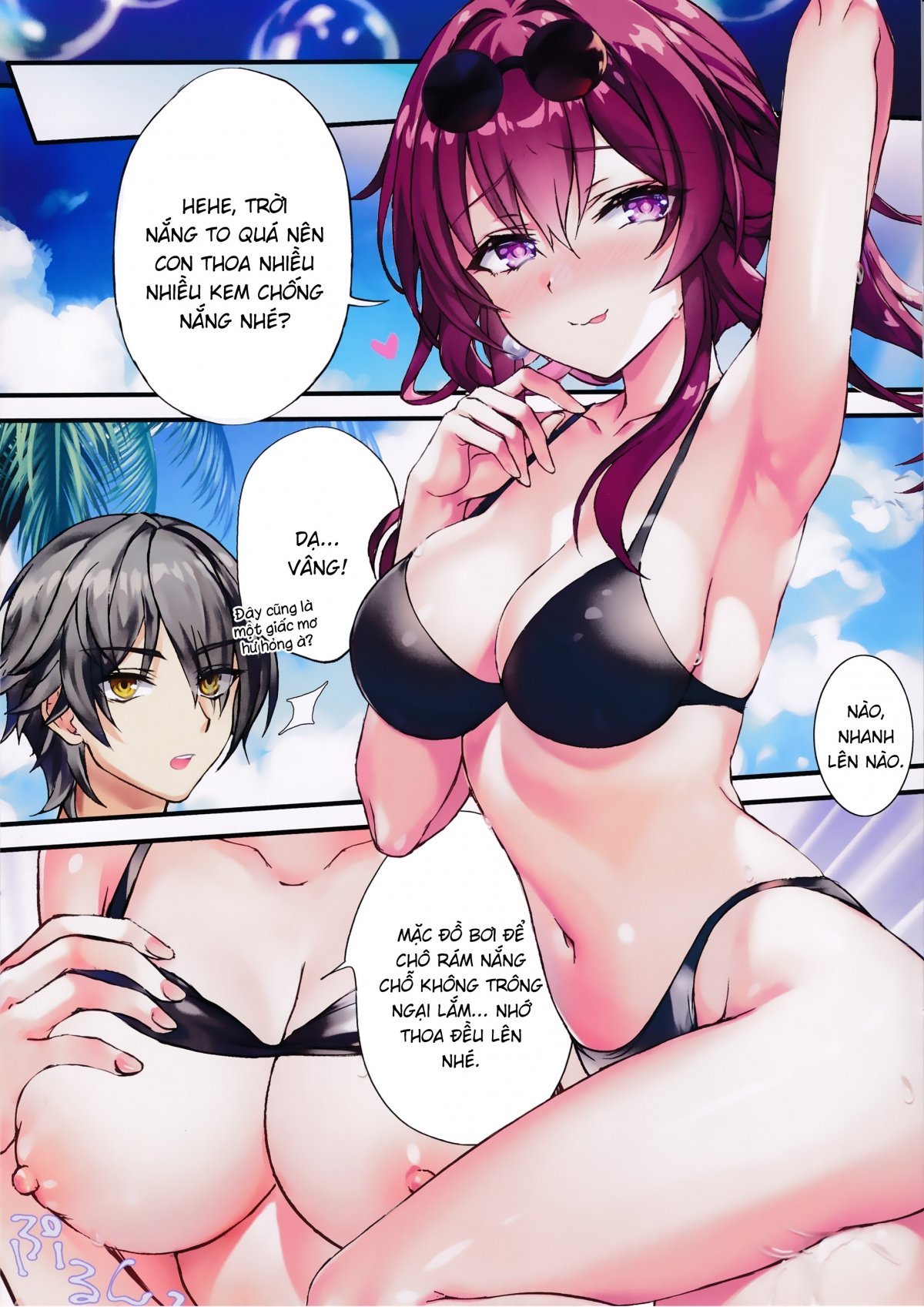 Đọc truyện hentai Bong bóng dâm dục và giấc mơ ngọt ngào - Oneshot