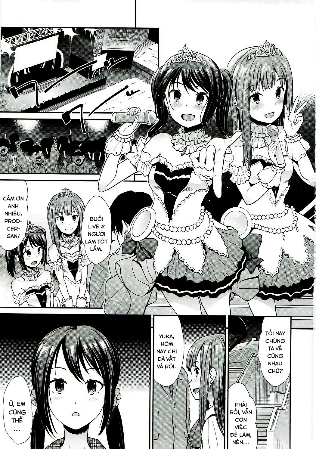Đọc truyện hentai Daraku no Yuri Etsuraku no Sono (THE IDOLM@STER CINDERELLA GIRLS) - Oneshot