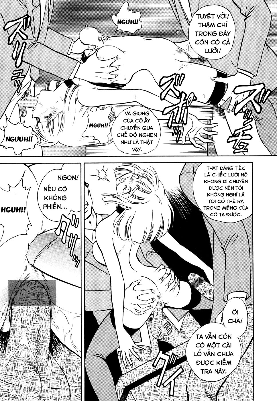 Đọc truyện hentai Hazukashime no Jikan - Chap 2 ( có Guro nhẹ )
