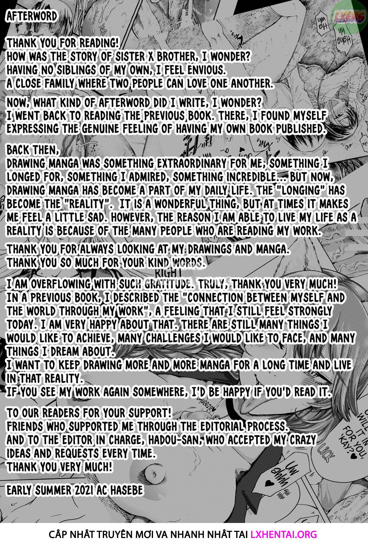 Đọc truyện hentai Cái lỗ thân mật của chị gái và anh trai - Chap 7 - END