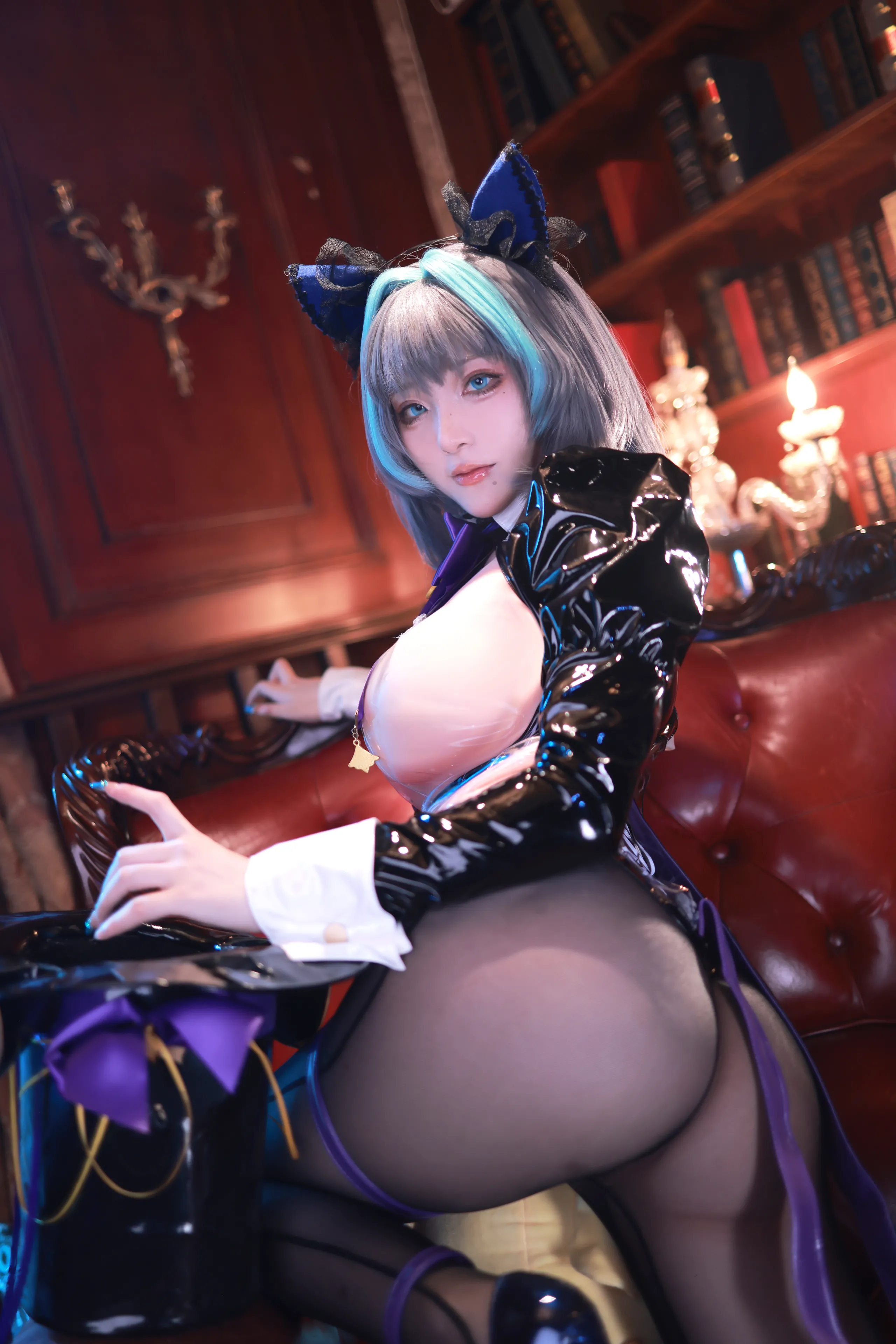Đọc truyện hentai Tuyển tập Albums siêu phẩm Cosplay - Chap 1152 - Cheese Cube Wii - Azur Lane Cheshire Magician