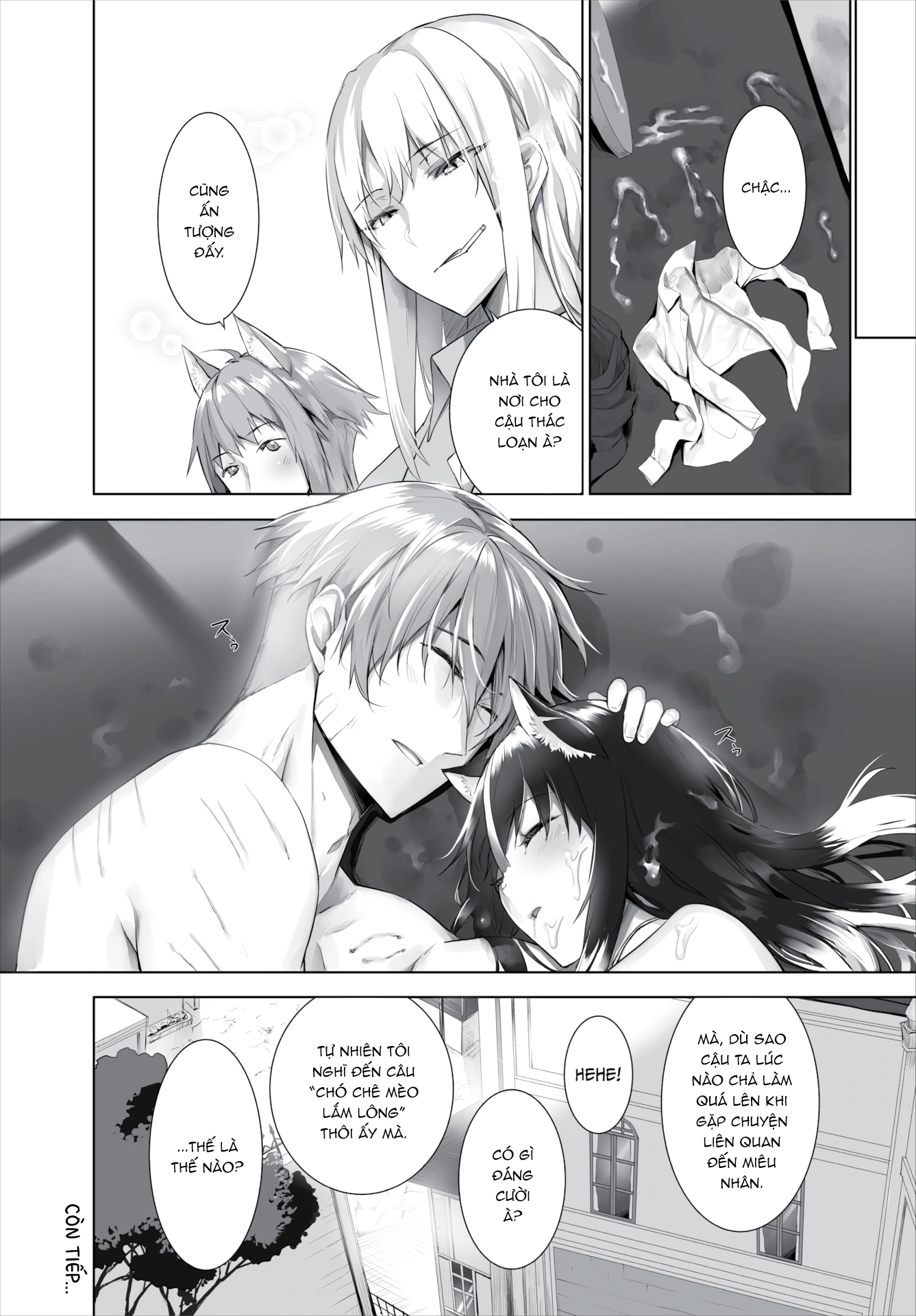 Đọc truyện hentai Nô lệ tai mèo - Chap 17