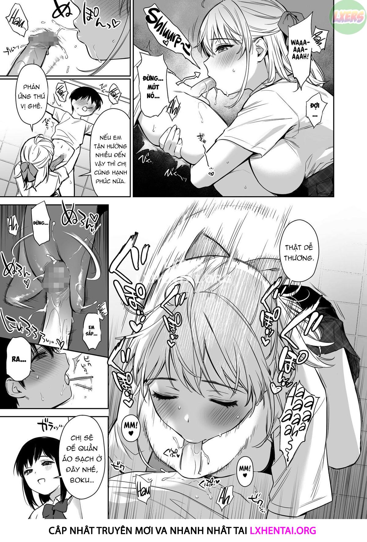 Đọc truyện hentai Naisho No Hajimete ~Suunenburi Ni Atta Shinseki No Bijin JK Shimai Ni Ecchi No Tehodoki Sarechaimasu~ - Oneshot