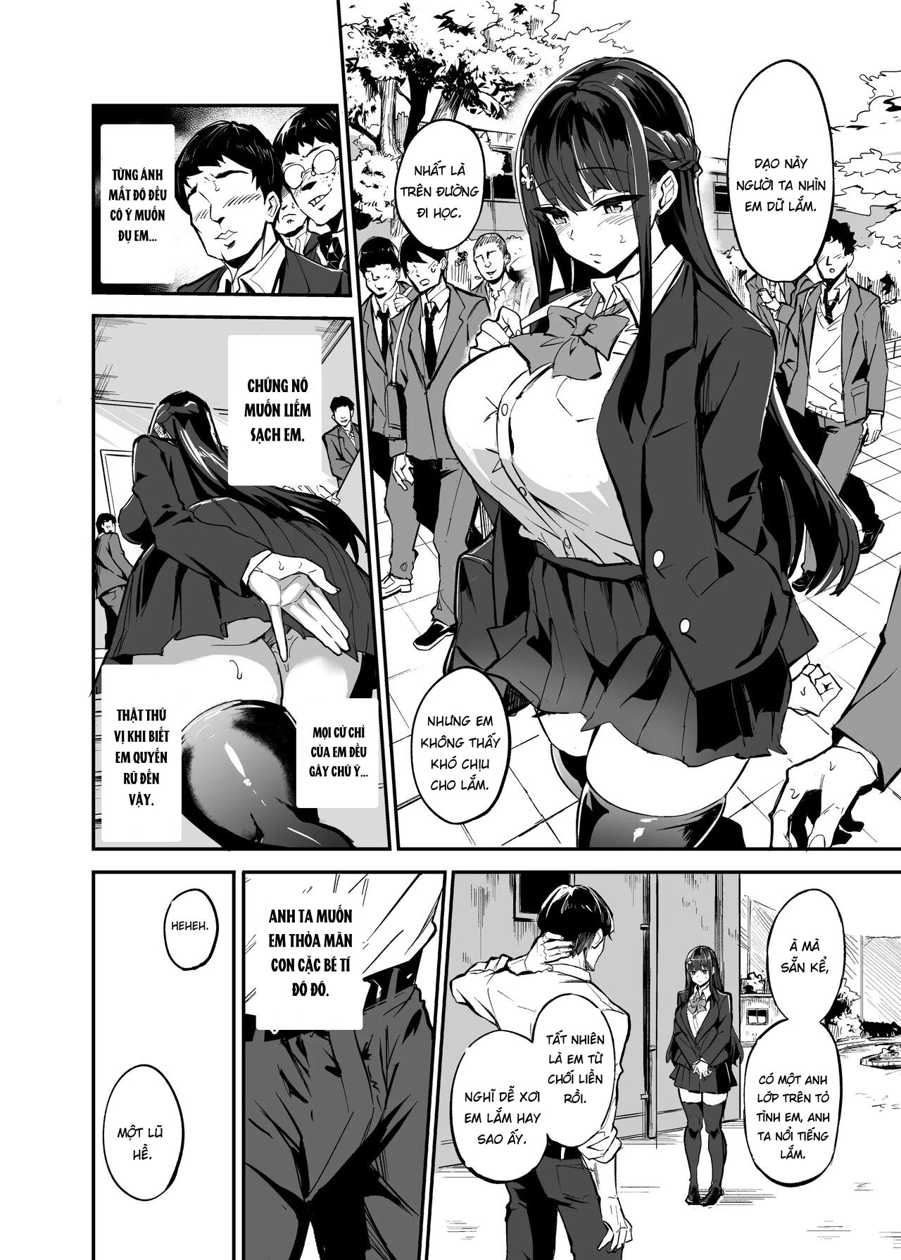 Đọc truyện hentai Kanojo ga Gaikokujin ni Netorareru Manga Ouchi Fuck Hen - Oneshot