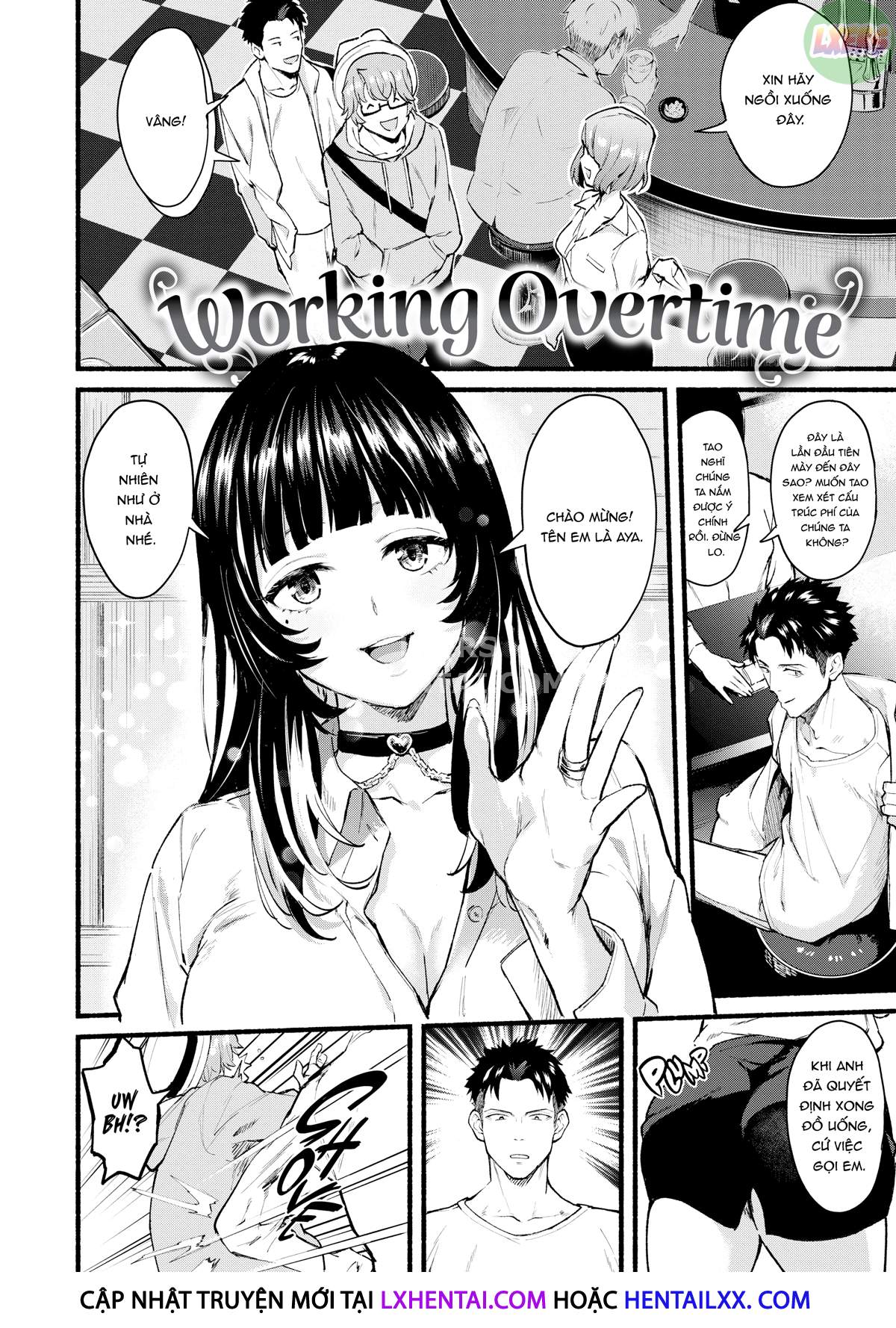 Đọc truyện hentai Tăng ca - Chap 1 - Working Overtime ❤ + Afterwards