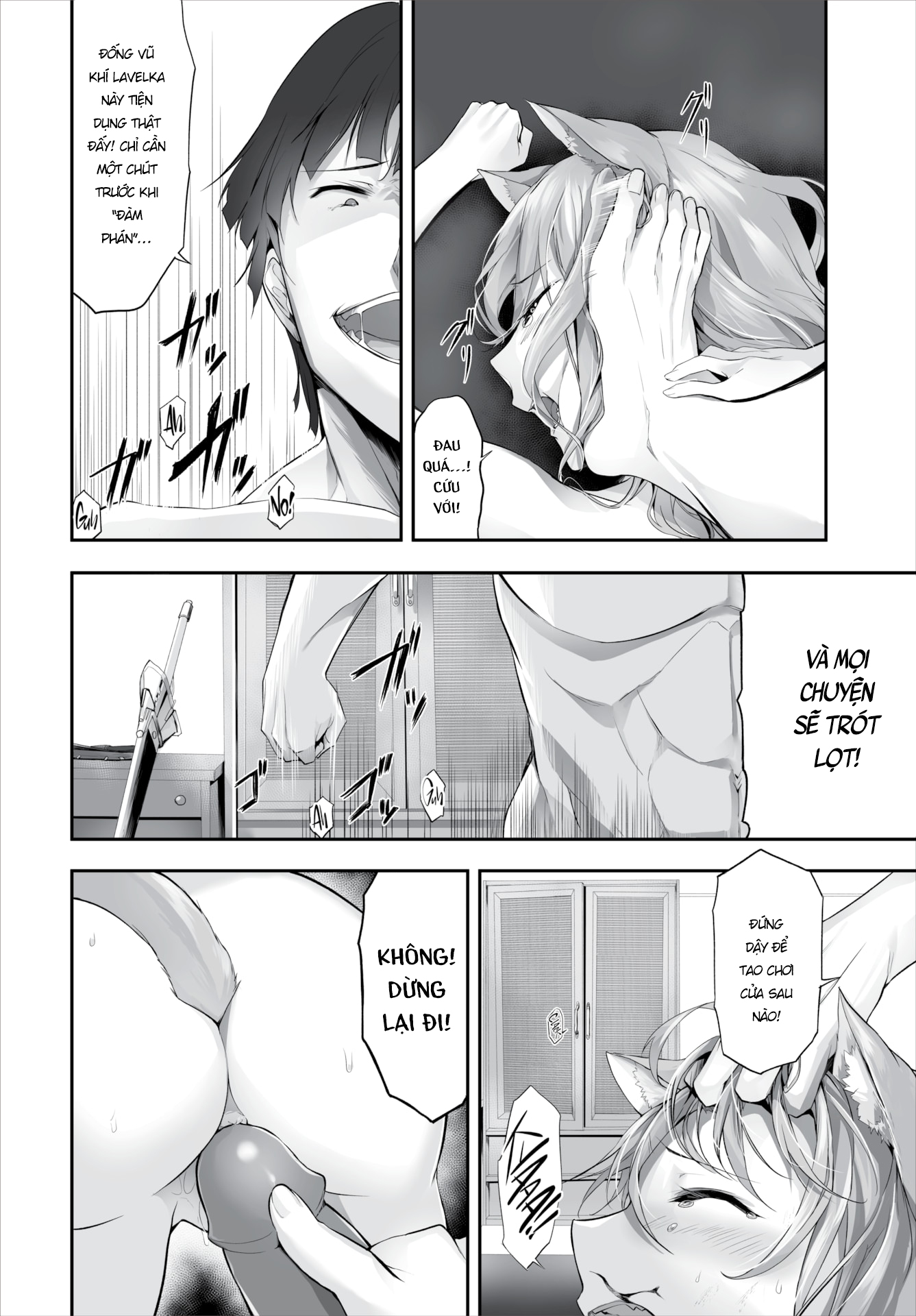 Đọc truyện hentai Nô lệ tai mèo - Chap 9