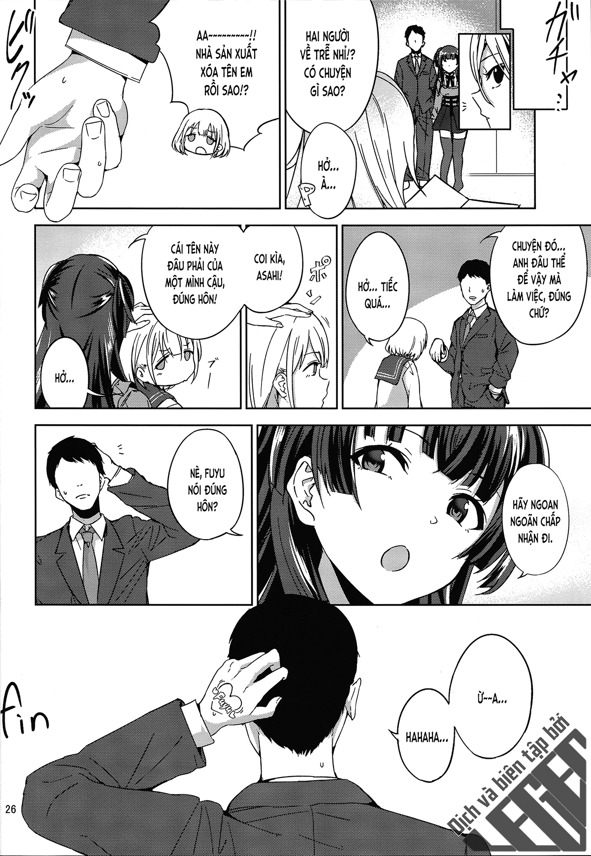 Đọc truyện hentai Tình yêu của Fuyu (THE iDOLM@STER: Shiny Colors) - Oneshot