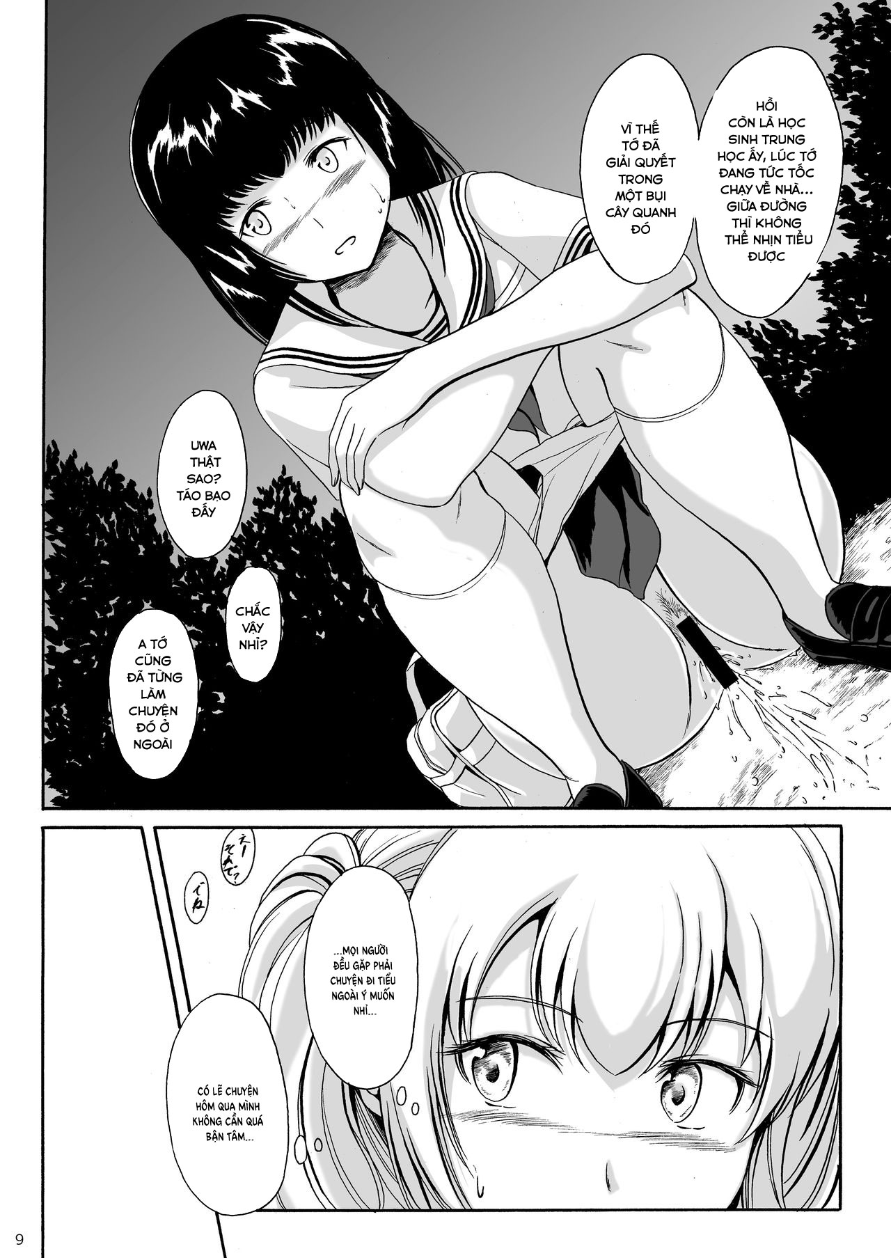 Đọc truyện hentai Hainyou Shoujo Hinako no Oshikko Biyori - Oneshot