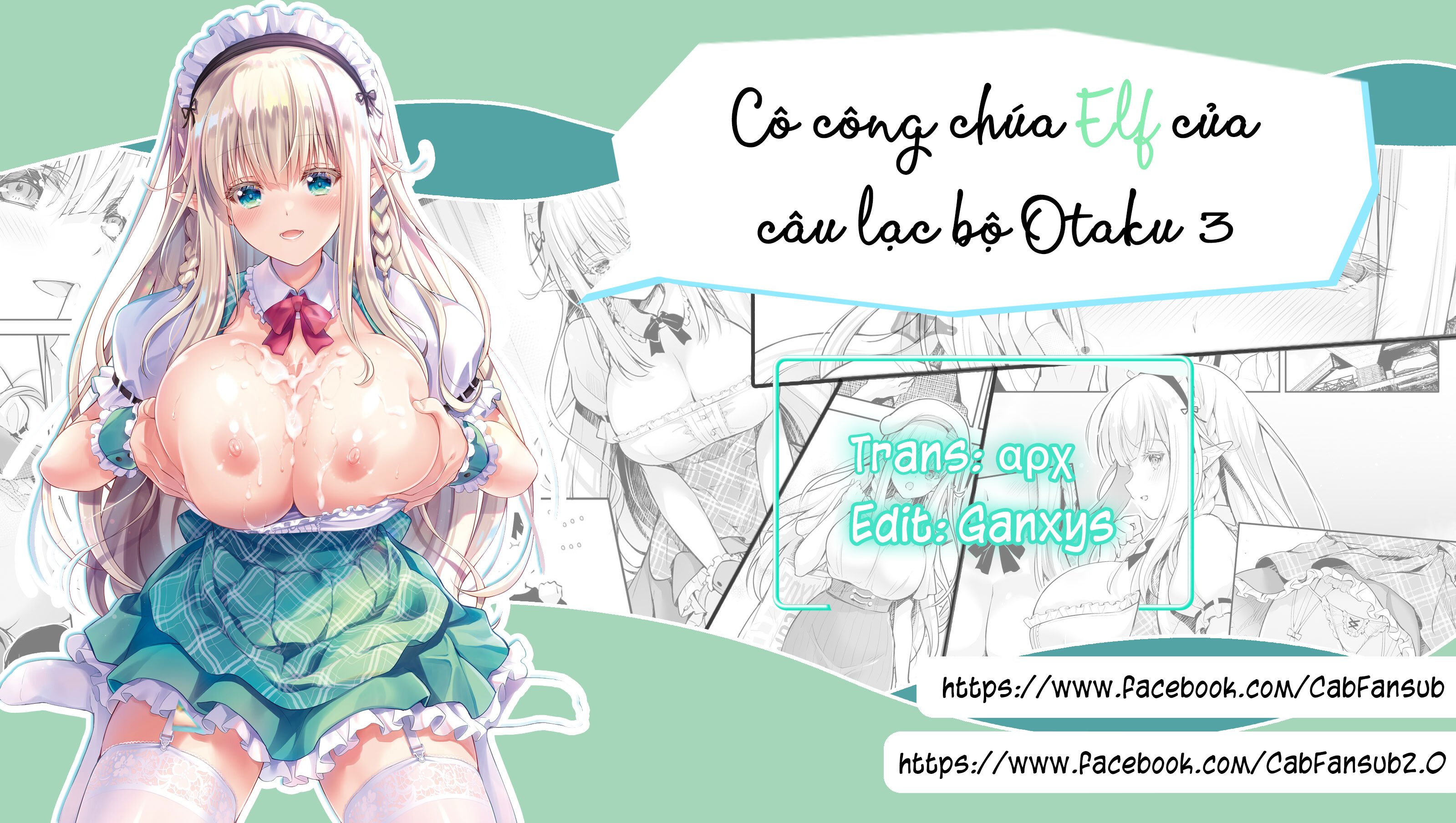 Đọc truyện hentai OtaCir no Elf Hime - Chap 3