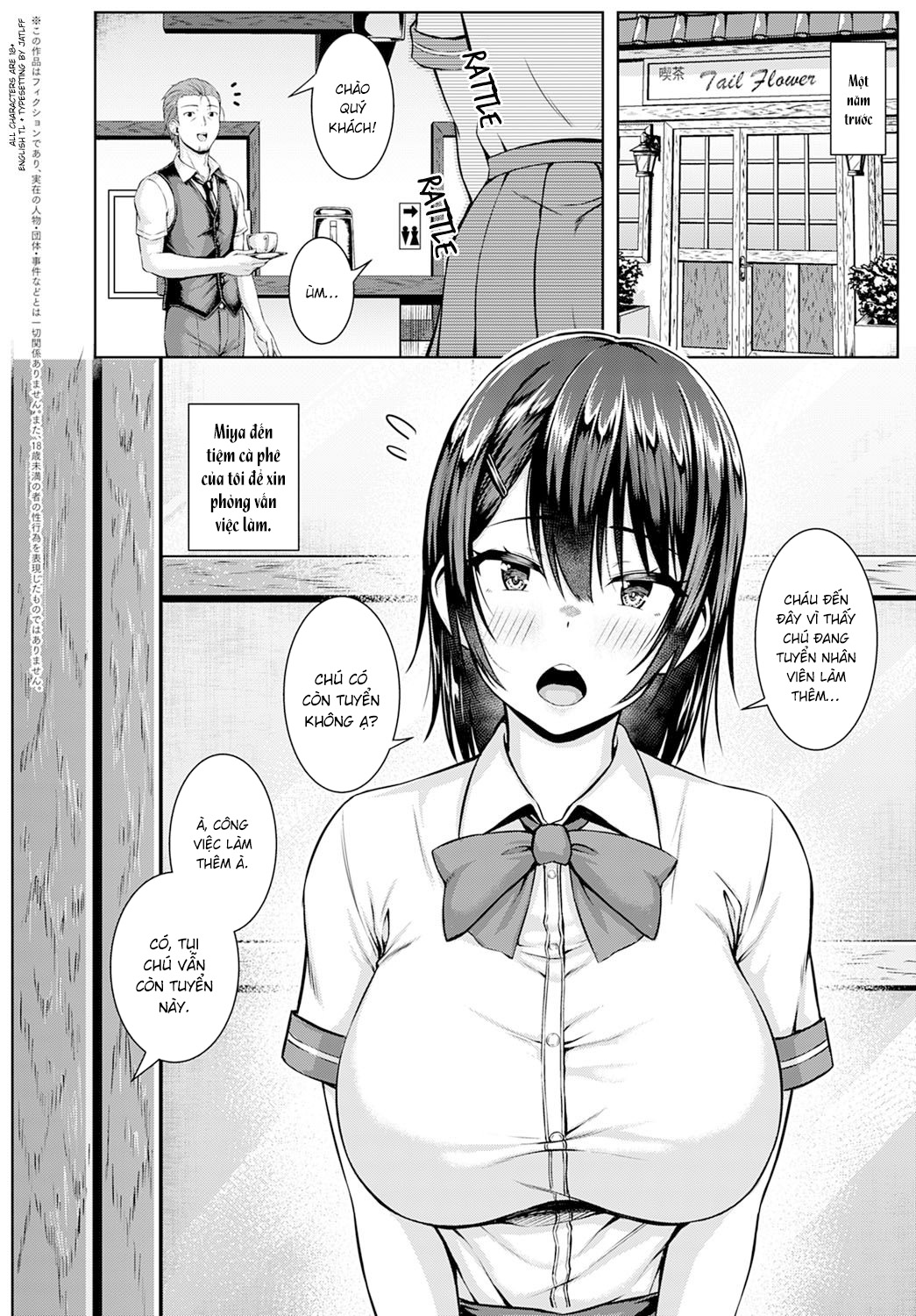 Đọc truyện hentai Tsukiyo ni Negai o Komete - Oneshot