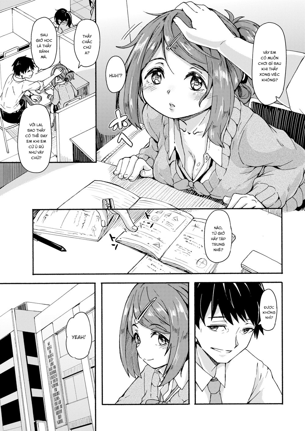 Đọc truyện hentai Những buổi học bí mật - Oneshot