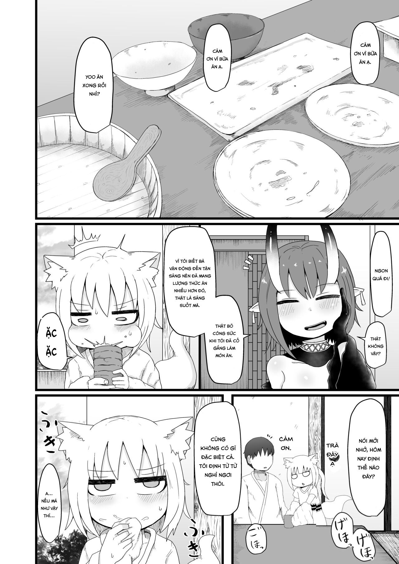 Đọc truyện hentai Loli Baba Okaa-san wa Oshi ni Yowai 6 - Chap 1