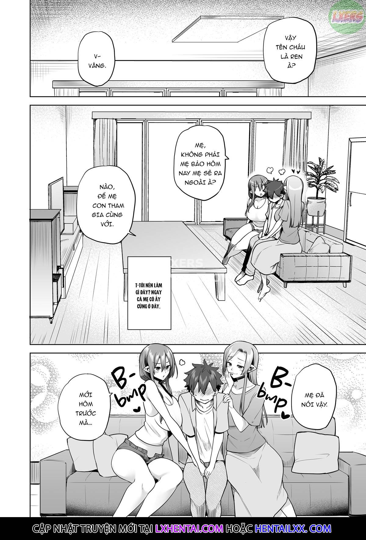 Đọc truyện hentai Những quý cô Succubus trong sứ mệnh vắt sữa - Oneshot