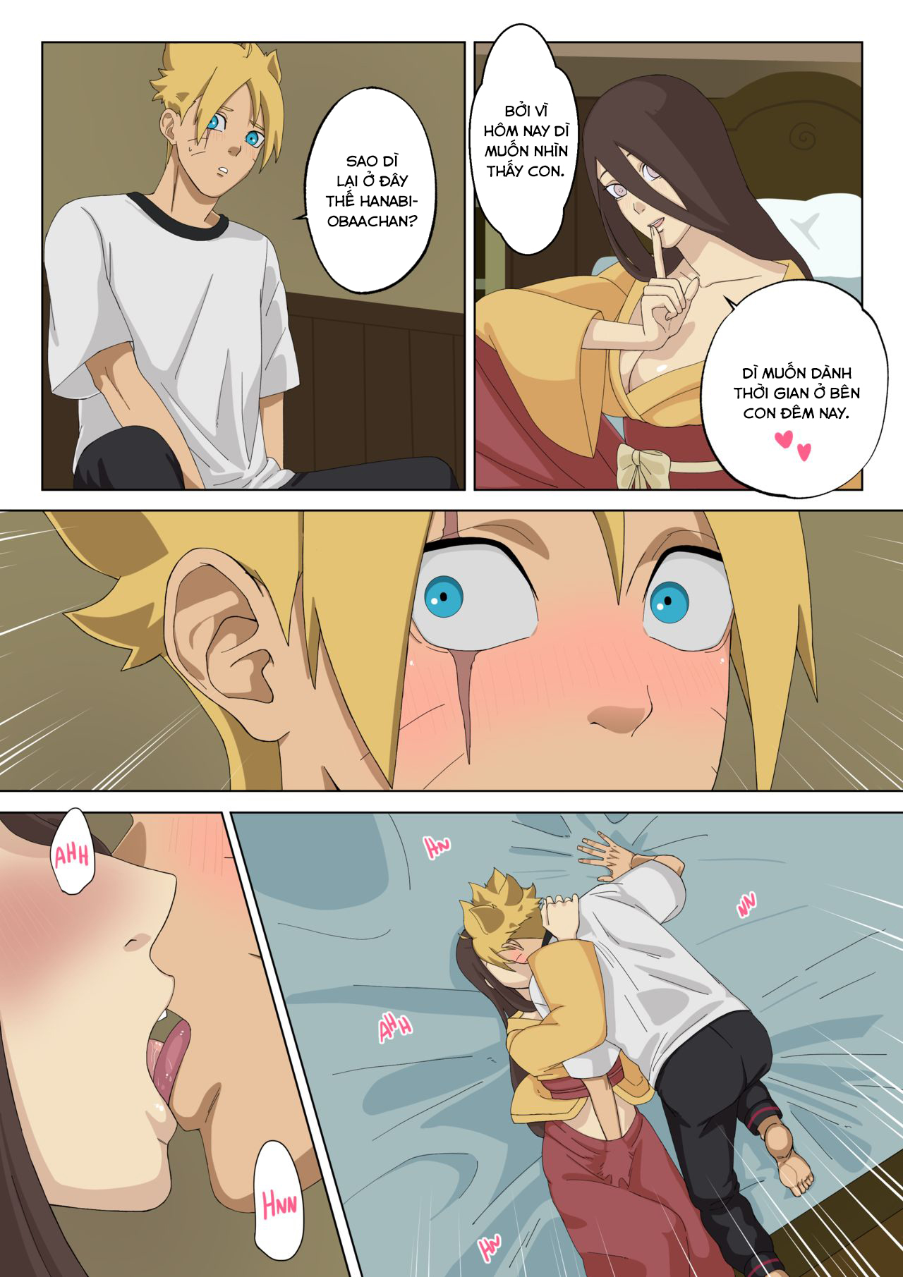 Đọc truyện hentai Boruto: The Way of Pervert Ninja - Chap 1: Hanabi Hyuuga