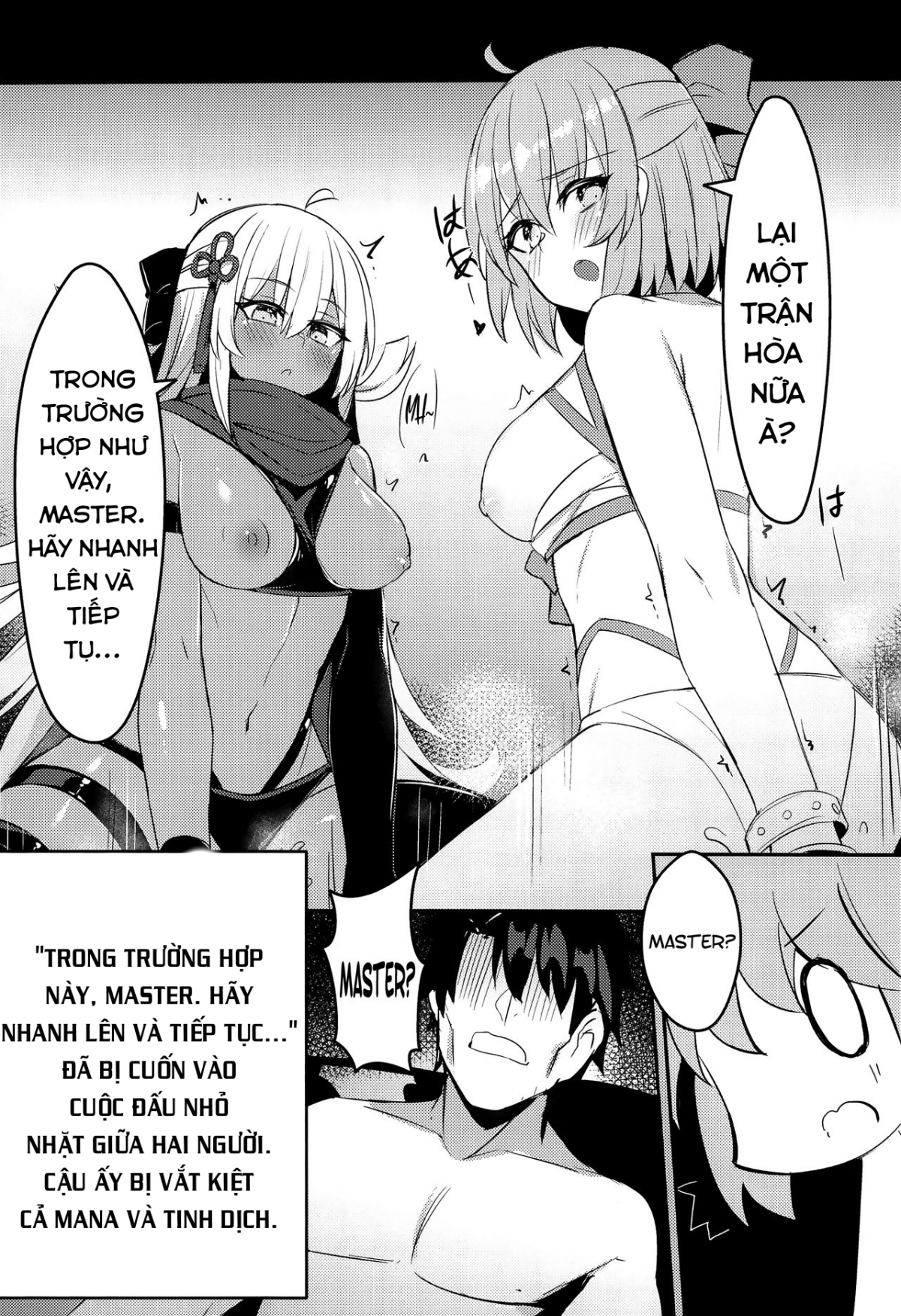 Đọc truyện hentai Cuộc đấu giữa hai kiếm sĩ đồ bơi! - Oneshot