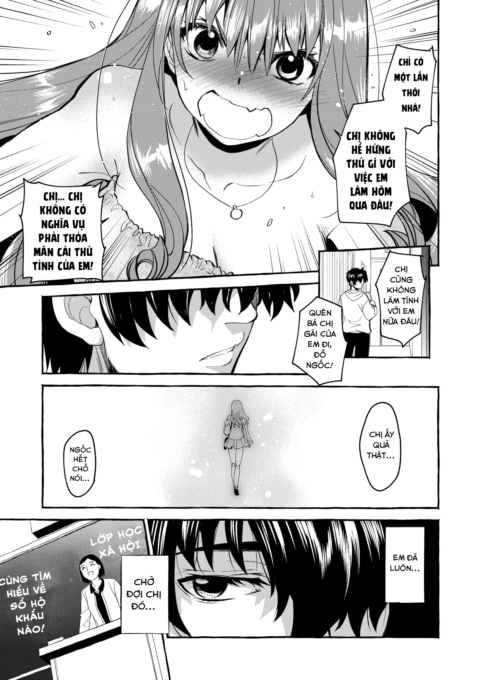 Đọc truyện hentai Cho Đến Khi Thằng Em Hướng Nội Thịt Được Bà Chị Dễ Thương Của Mình - Chap 1: Chị Là Của Em!