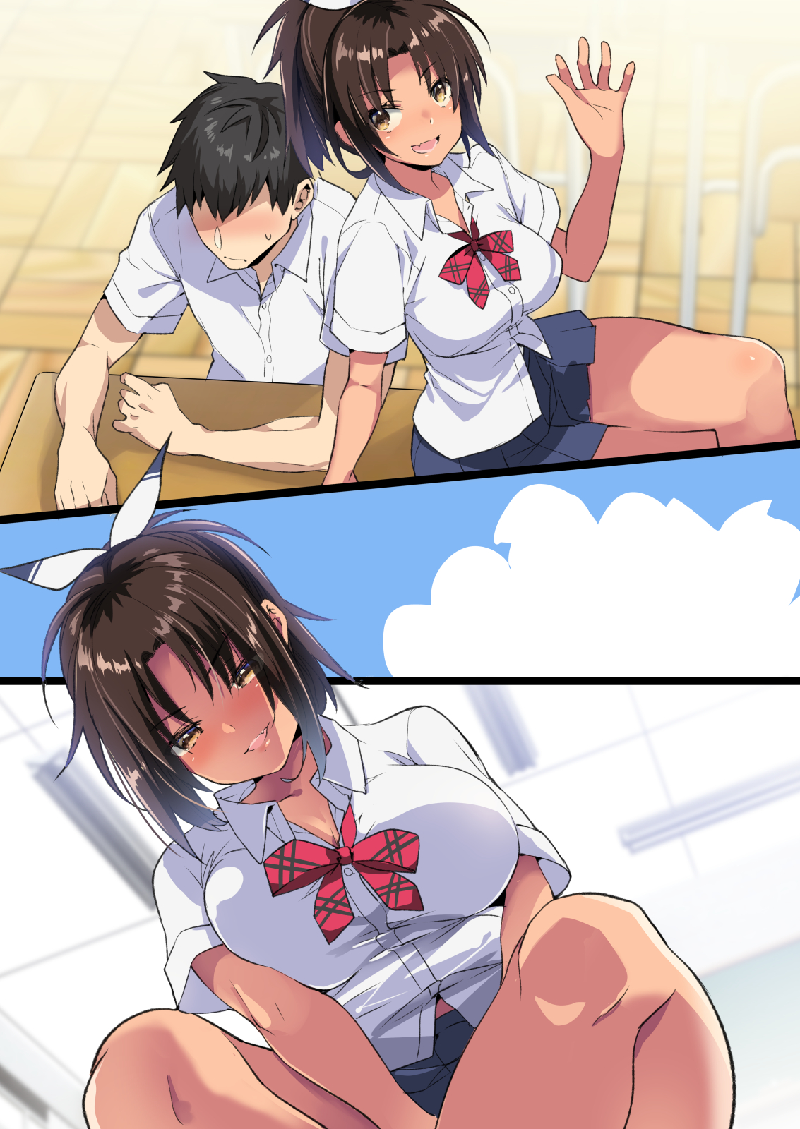 Đọc truyện hentai Bạn nối khố nhà quê đang phát tình! (nguyên tác) - Hình: Phần A