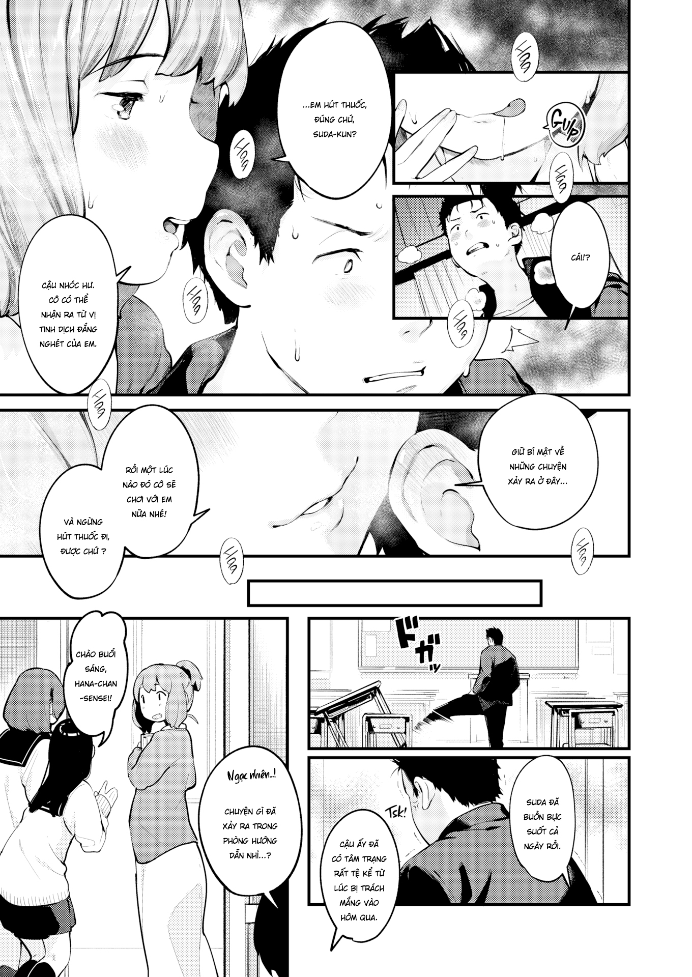 Đọc truyện hentai Bài giảng ngọt ngào của Hana-chan sensei. - Oneshot