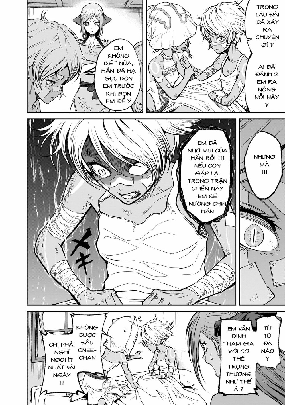 Đọc truyện hentai Vườn hoa hồng Saga - Chap 10: Chiến binh 〜Mannschaft〜