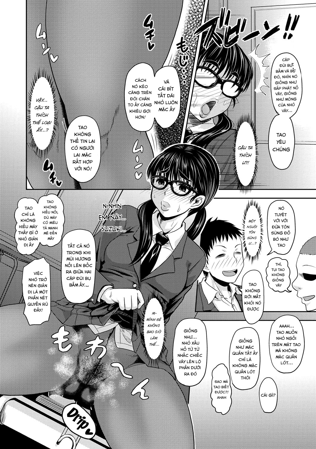 Đọc truyện hentai Nikkanteki Kuro Stocking Seikatsu - Chap 1