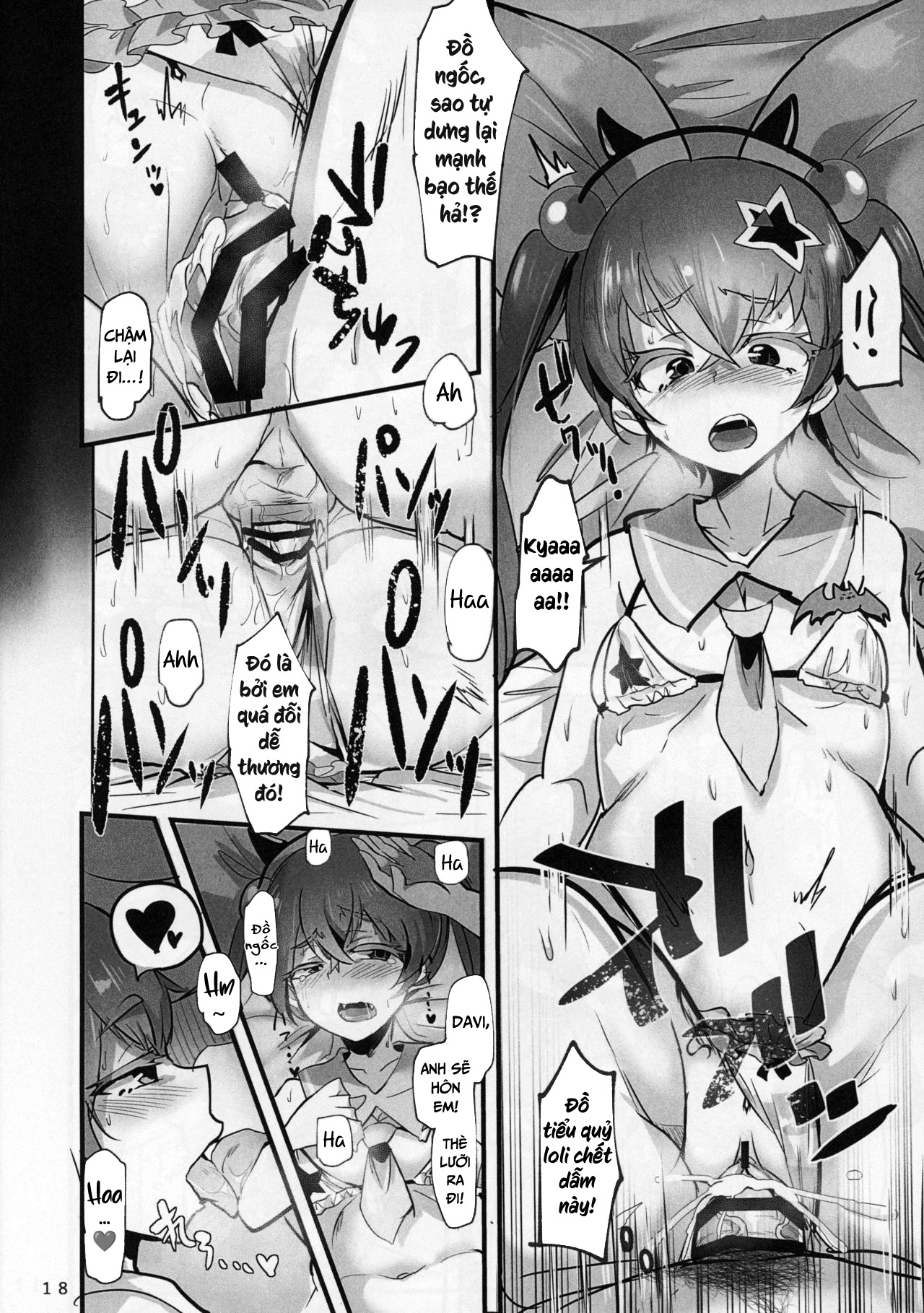 Đọc truyện hentai Hậu Cung Con - Oneshot