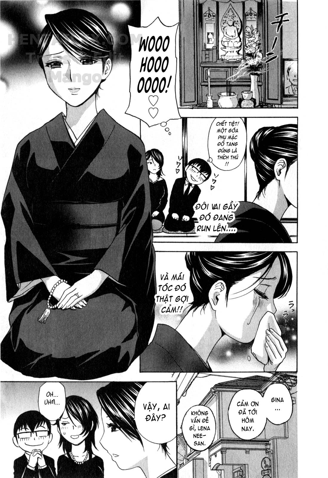 Đọc truyện hentai Life With Married Women Just Like A Manga - Chap 24
