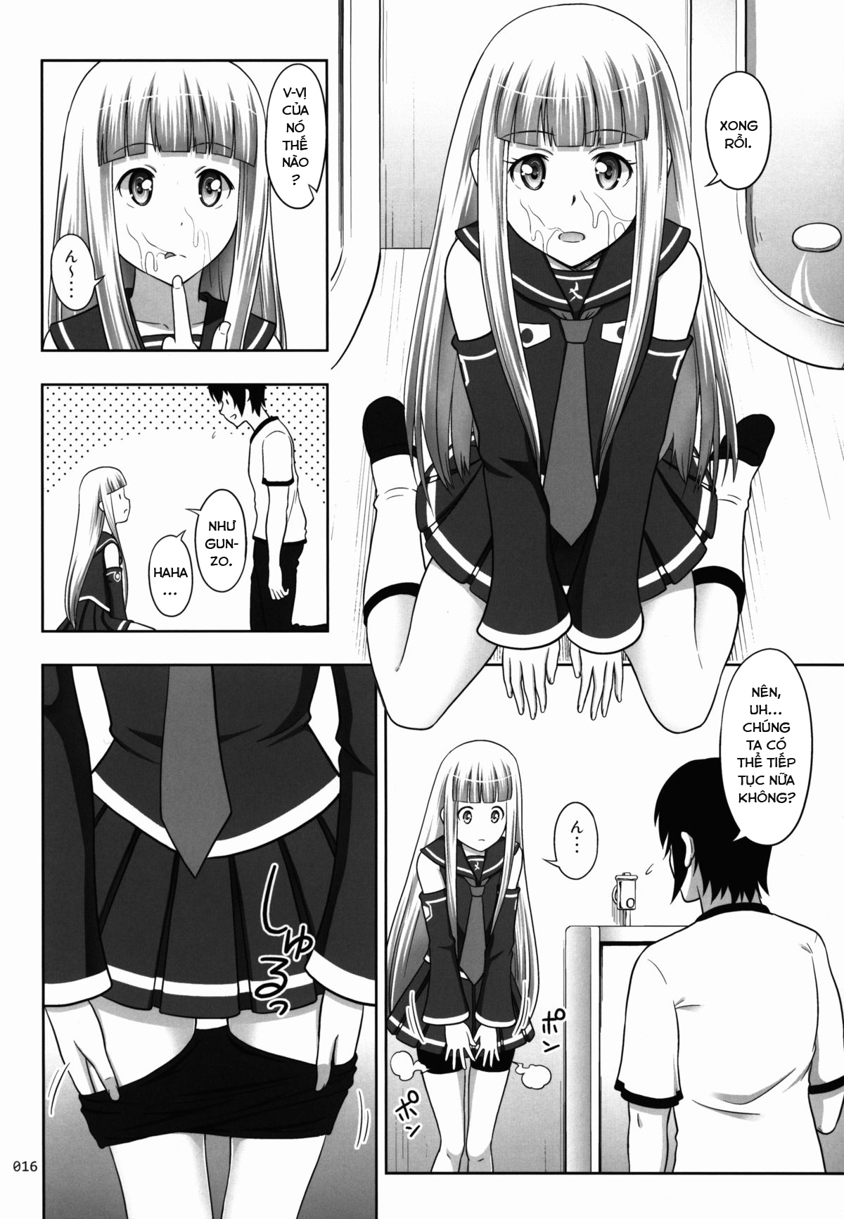 Đọc truyện hentai Hợp âm của dải thép xanh - Oneshot