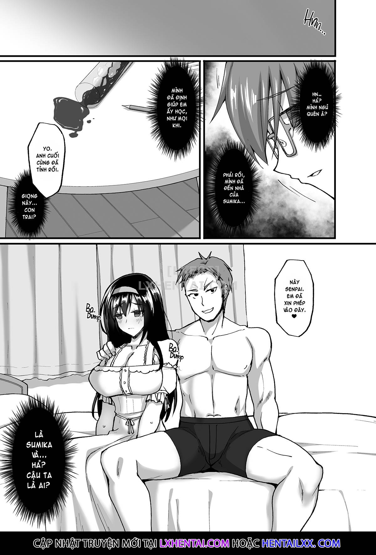 Đọc truyện hentai Netorare Kouhai Kanojo - Chap 3 - A Body and Mind Craving Pleasure