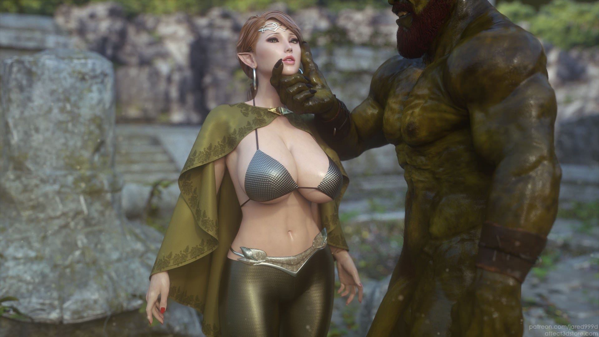 Đọc truyện hentai Elf Slave - Chapter 1: Side B