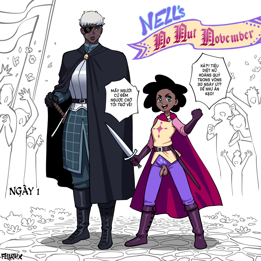 Đọc truyện hentai No Nut November 2021 By Fellatrix - Day 6