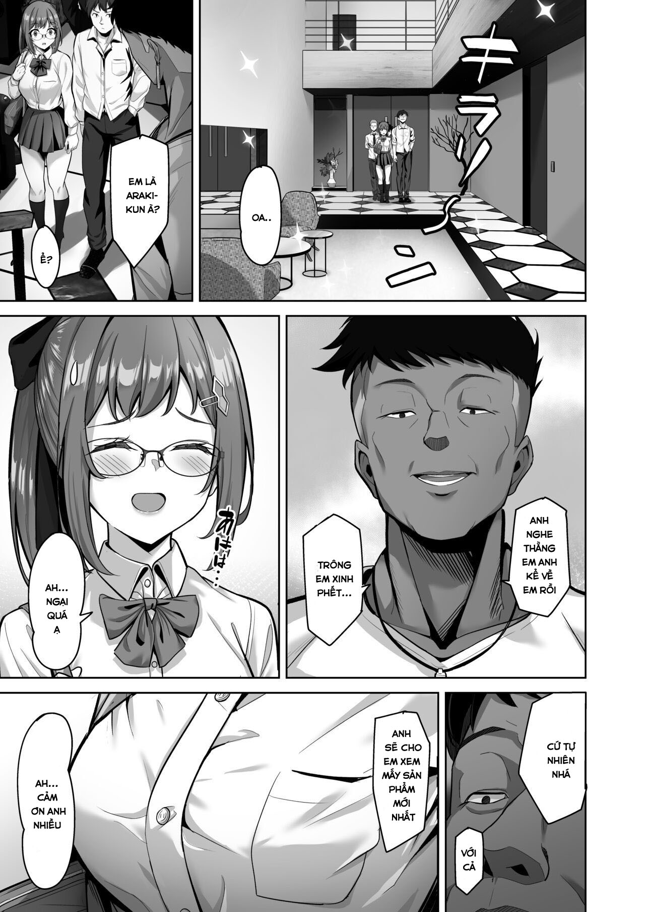 Đọc truyện hentai Nhật ký cuộc đời của bố Enkochi Trường hợp của Nonoka Araki - Oneshot