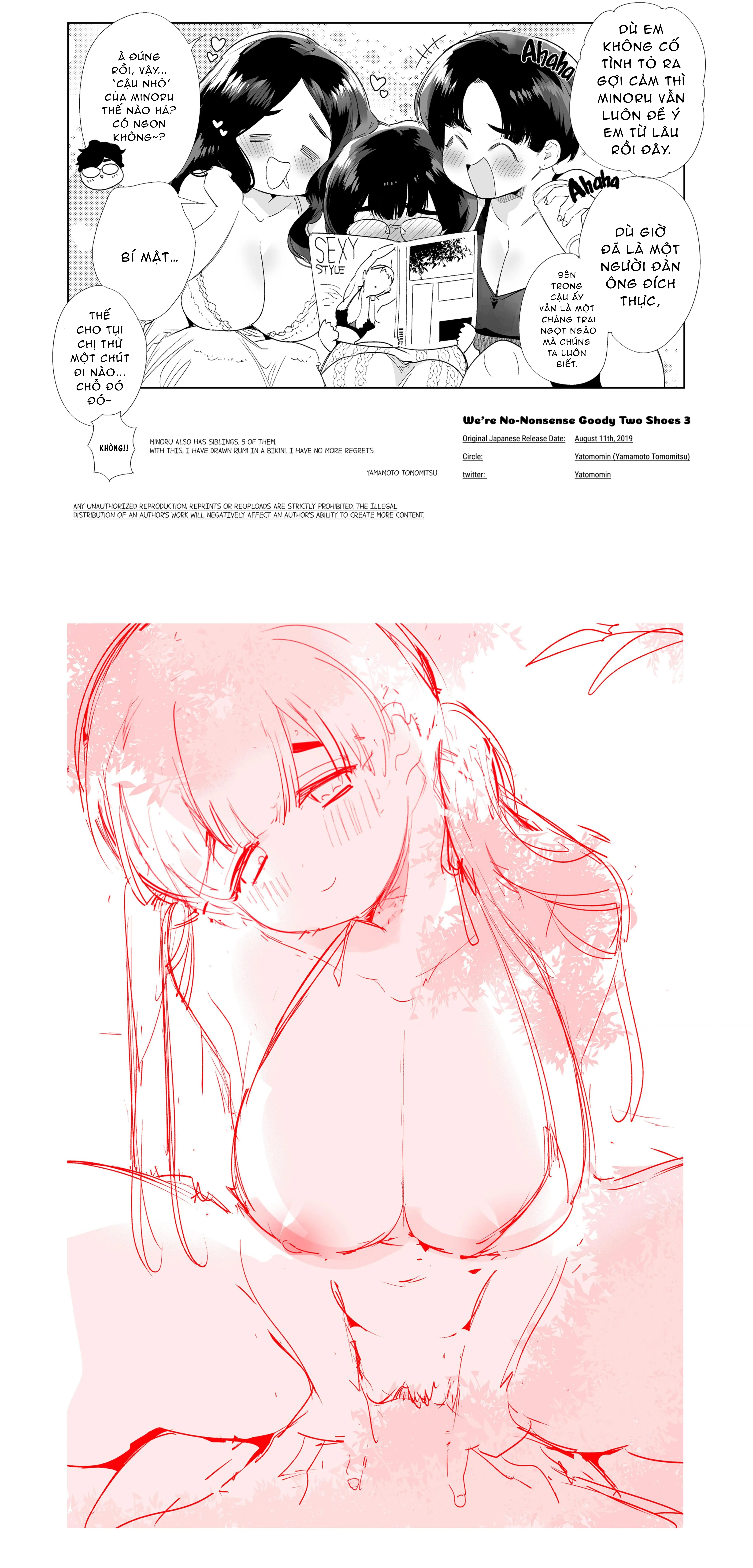 Đọc truyện hentai We're No-Nonsense Goody Two Shoes - Chap 3 - End