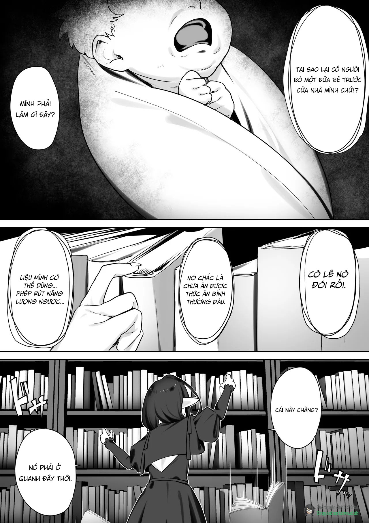 Đọc truyện hentai Elf no Milk de Otona ni Narimashita - Oneshot