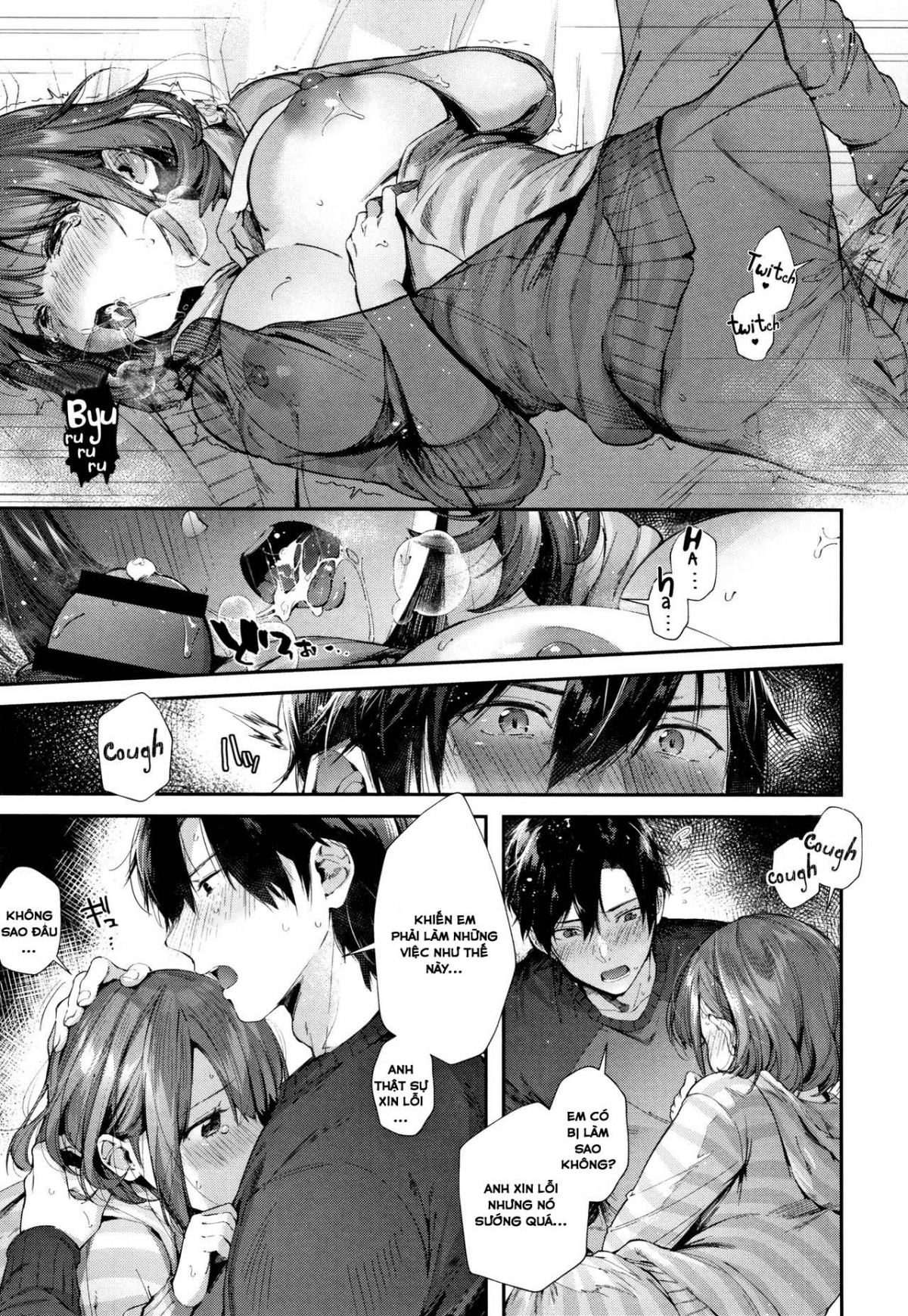 Đọc truyện hentai Teryouri to Koigokoro - Xin lỗi!! Mình không biết là có người làm rồi.