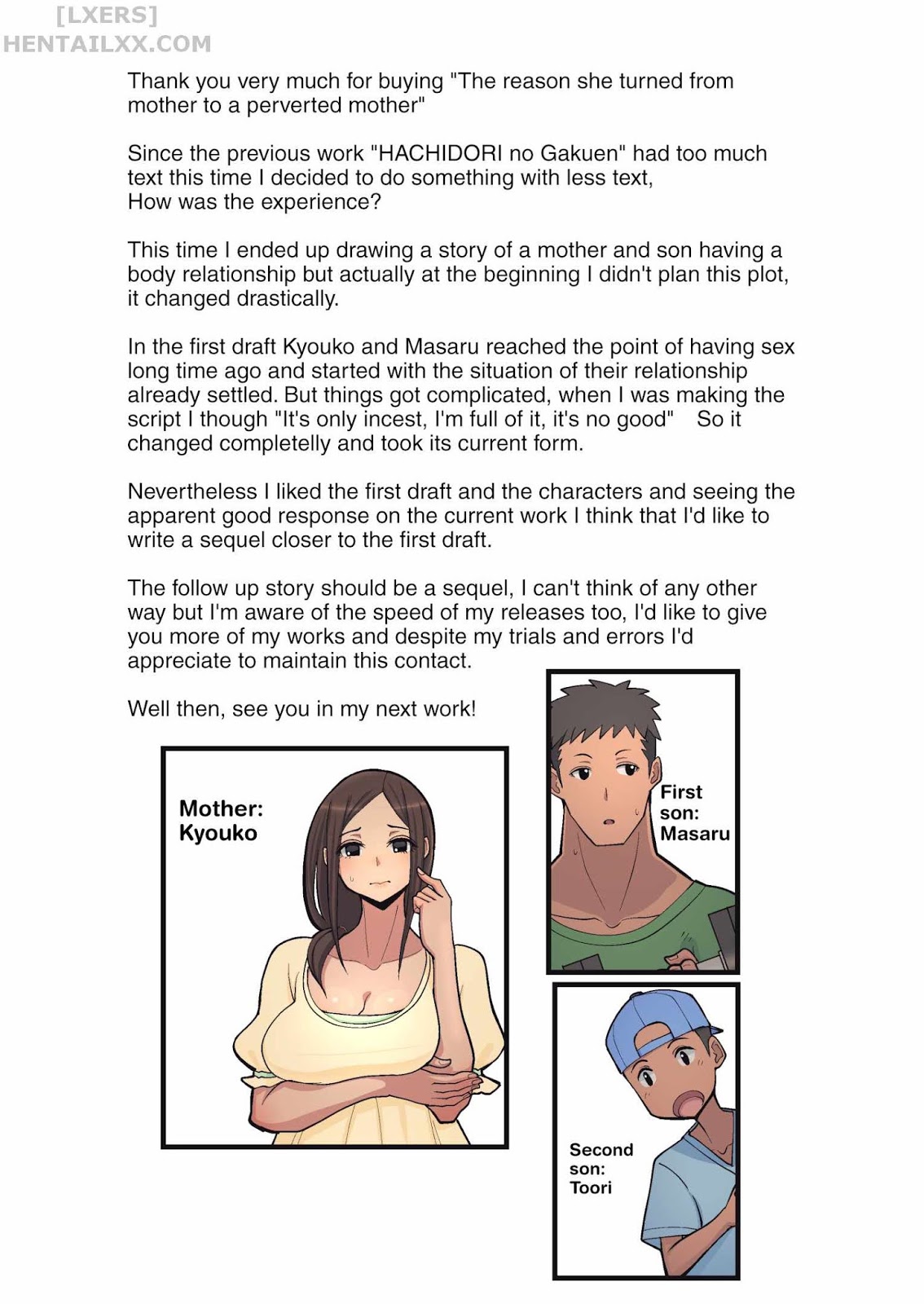 Đọc truyện hentai Haha kara Inbo ni Natta Wake - Oneshot