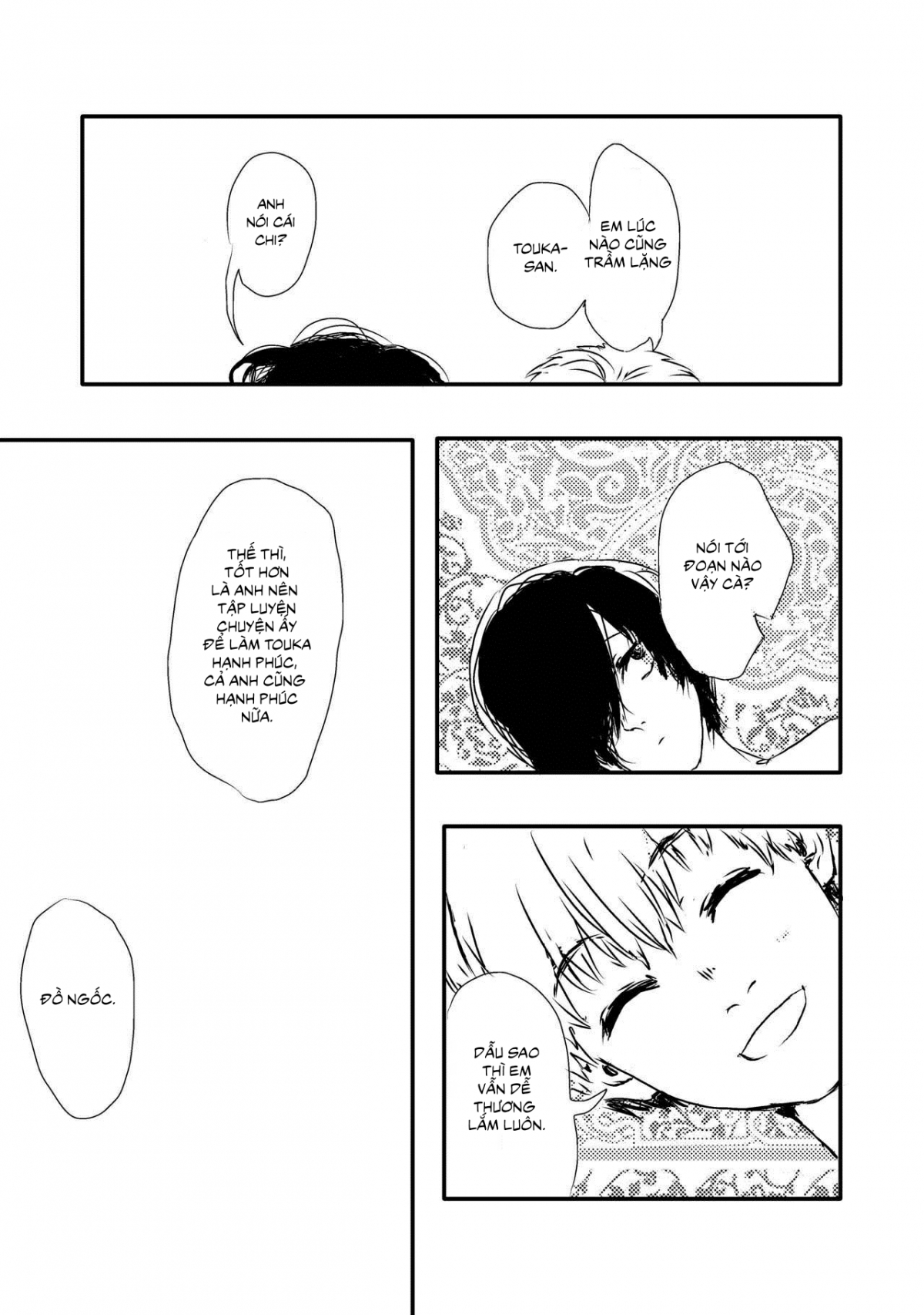 Đọc truyện hentai Hòa Quyện Và Trở Nên Một Thịt (Tokyo Ghoul) - Oneshot