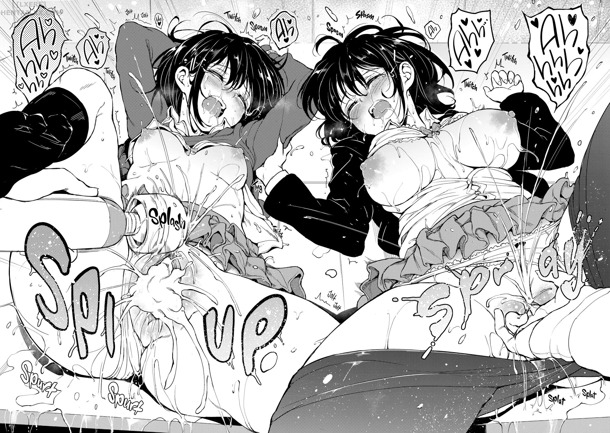 Đọc truyện hentai Lovely - Chap 1 - Climax Miki-chan + Kaede & Suzu