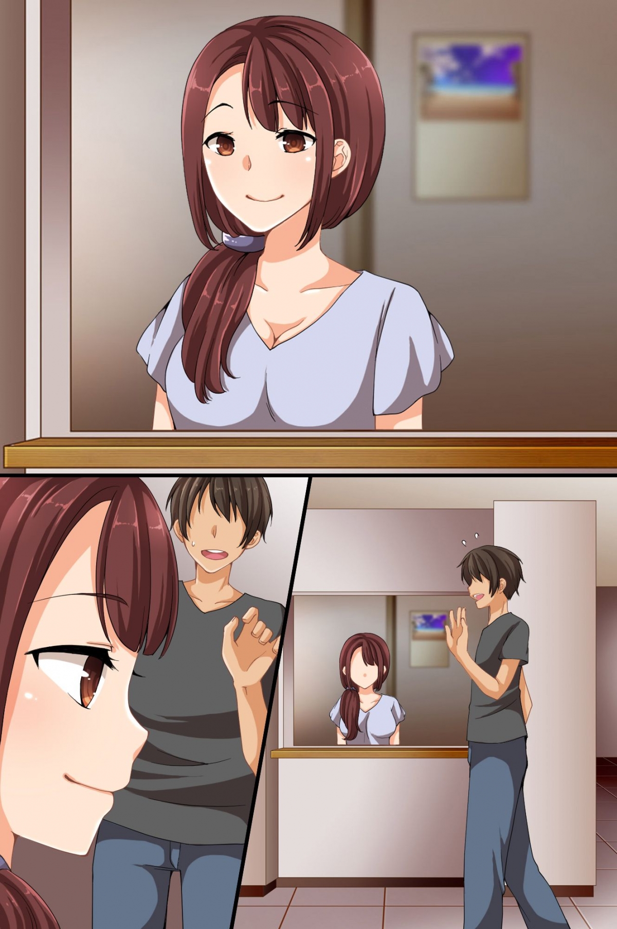 Đọc truyện hentai Dare mo Ore ni Ki ga Tsukanai~Renzoku Giri, Rezu Couple Sounyuu! Nakadashi! Nani wo Yatte mo Ki ga Tsukanai - Artist CG