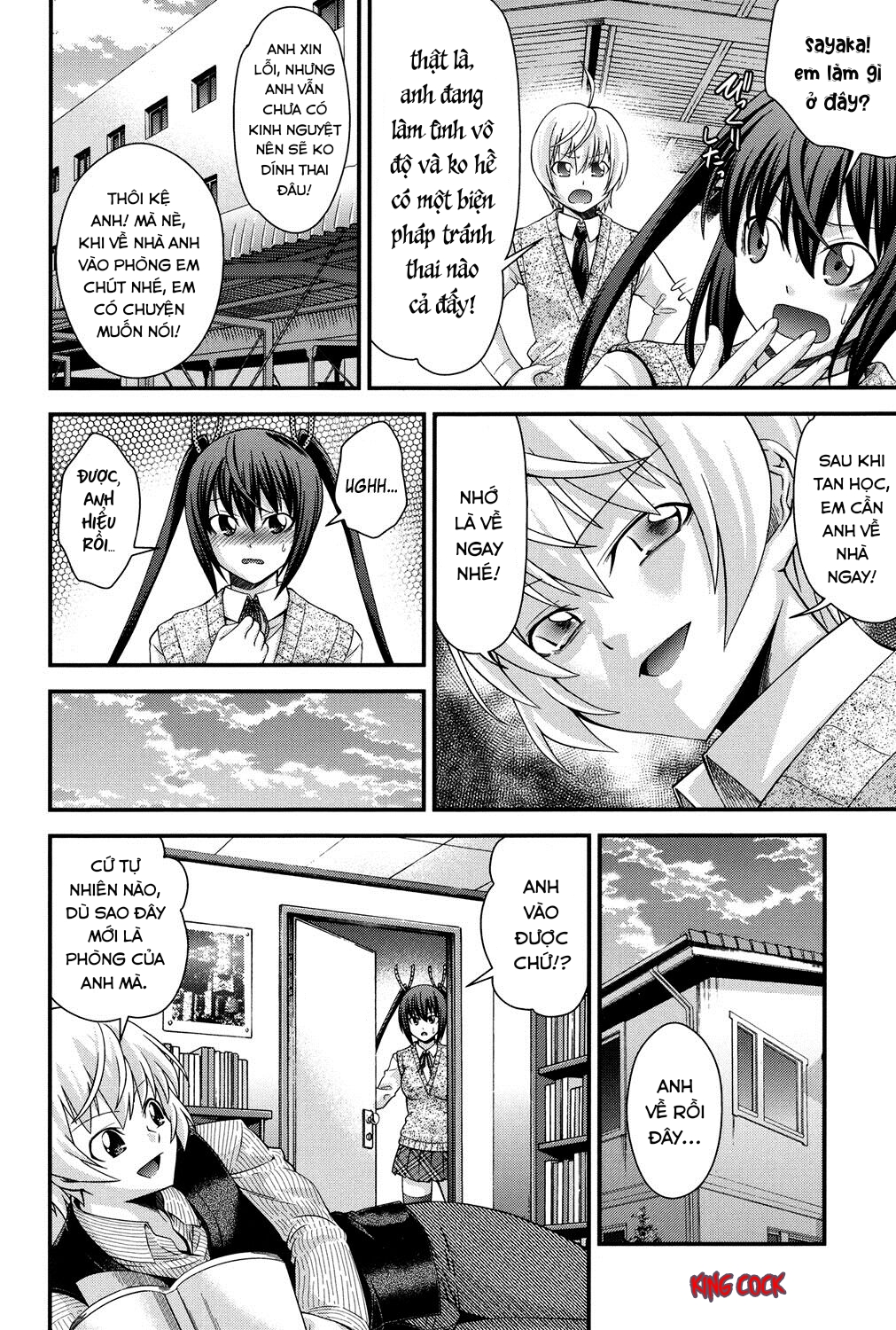 Đọc truyện hentai Hoán đổi với em gái - Chap 5 END