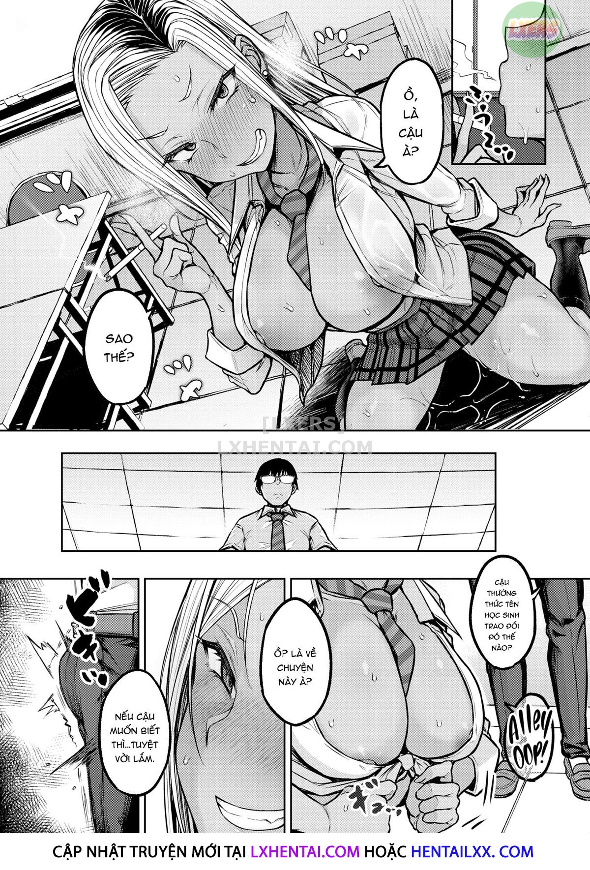 Đọc truyện hentai Kuroi-san is a Clever Girl - Chap 2 - Kuroi-san is a Super Clever Girl