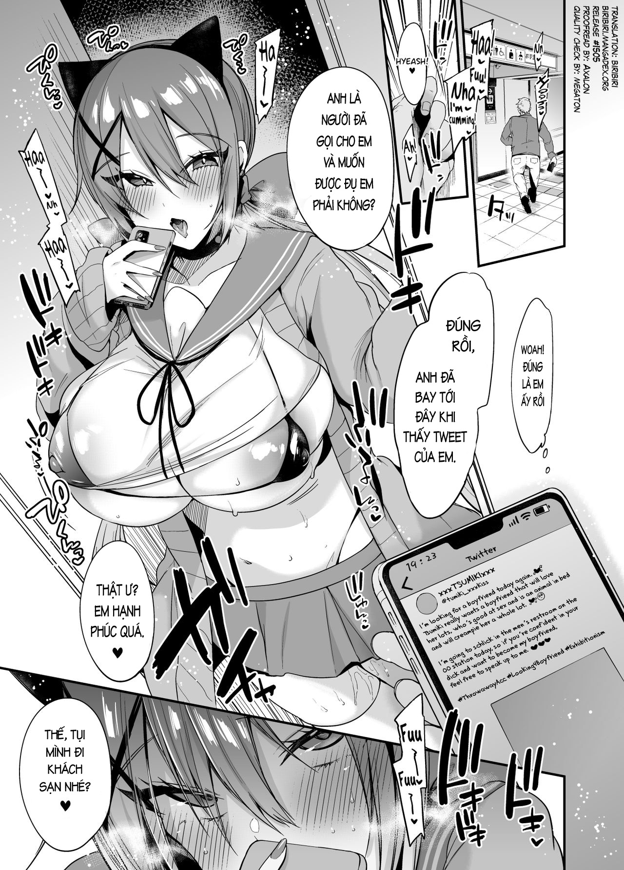 Đọc truyện hentai Sokuhame Dekichau JK Tsumiki-chan no Ai - Oneshot
