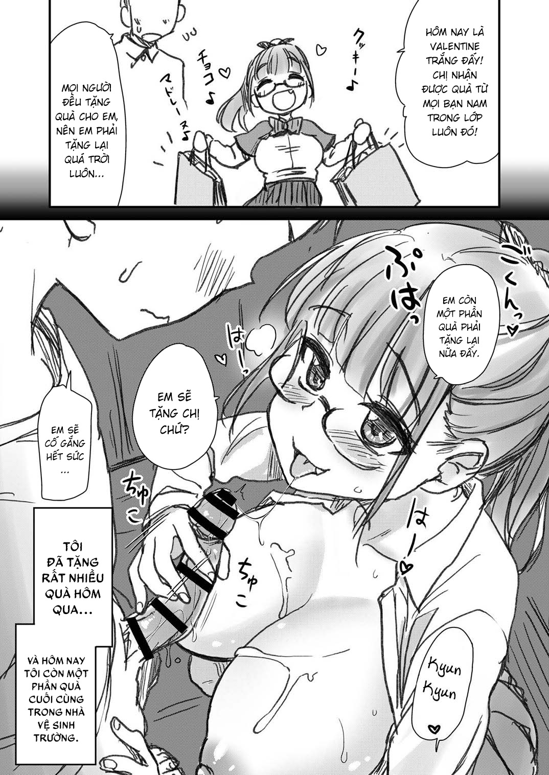 Đọc truyện hentai Mẹ kế và chị gái - Chap 2