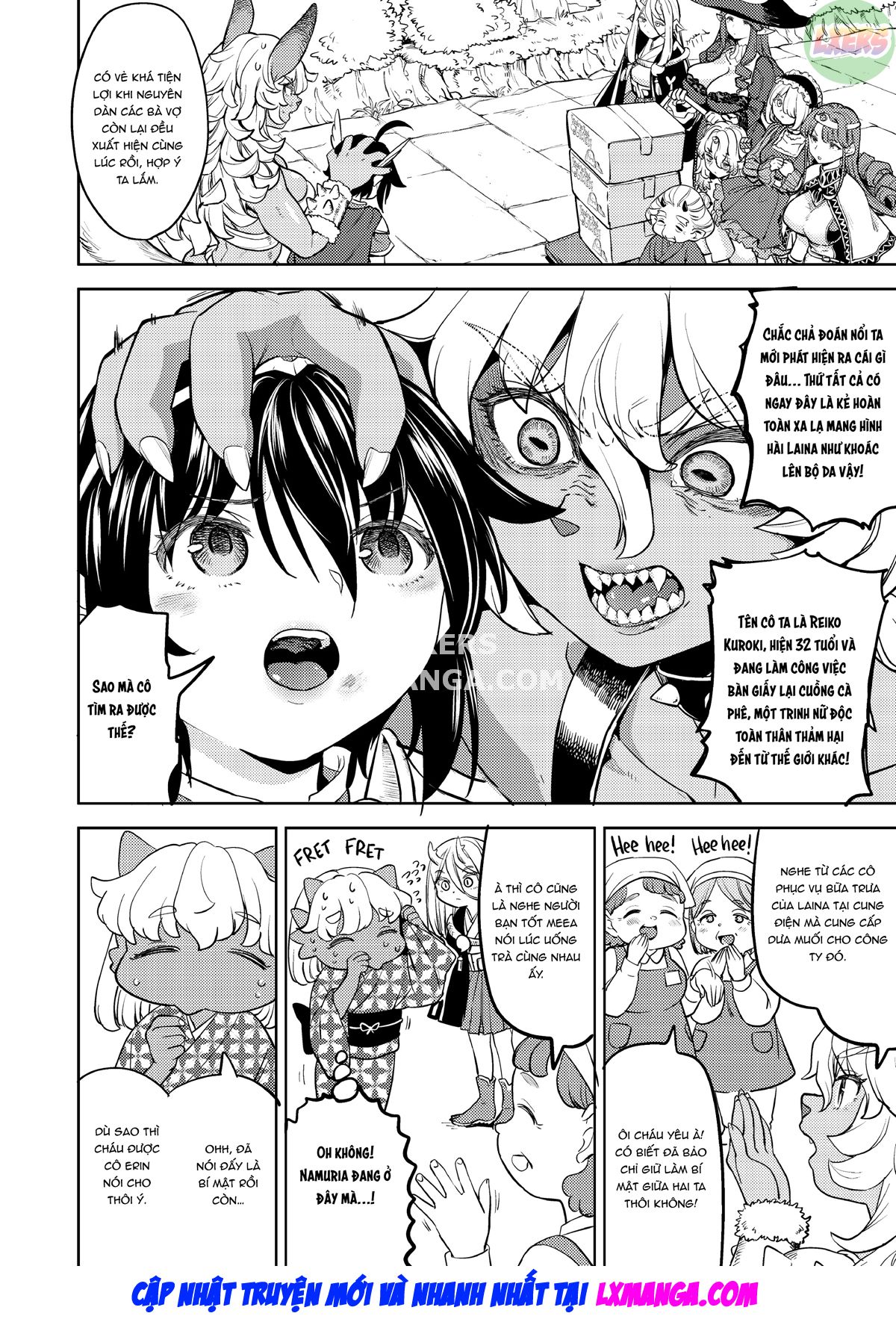 Đọc truyện hentai Tái sinh thành một nữ anh hùng có 5 người vợ quỷ - Chap 6