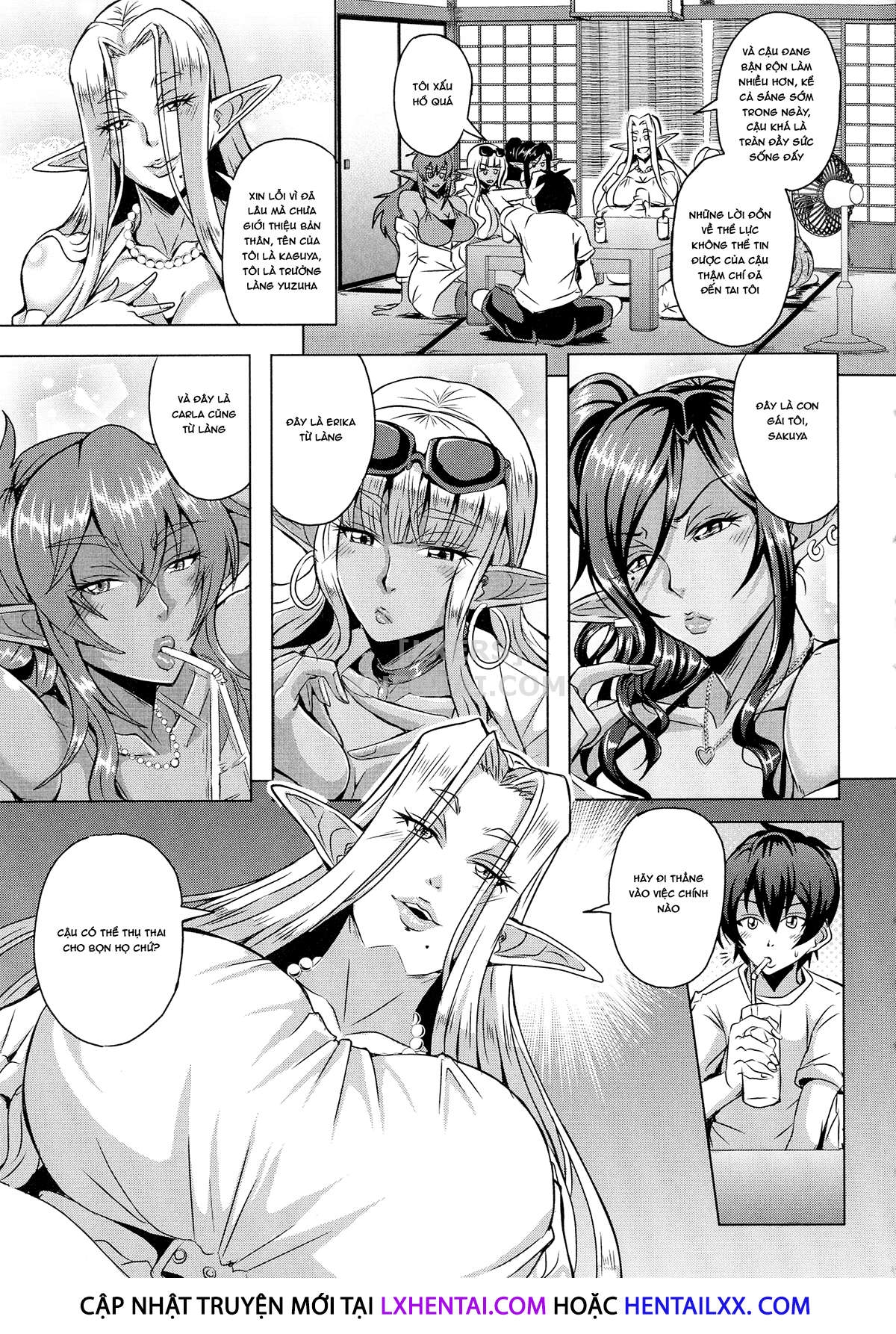 Đọc truyện hentai Elf Harem Story - Chap 5 - [END]