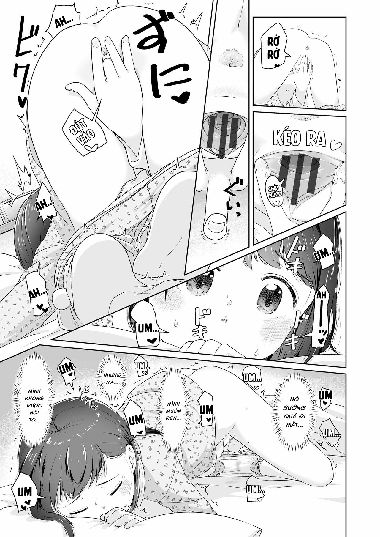 Đọc truyện hentai Suru Onnanoko - Ch.2 Em dậy rồi! [Phần đầu]