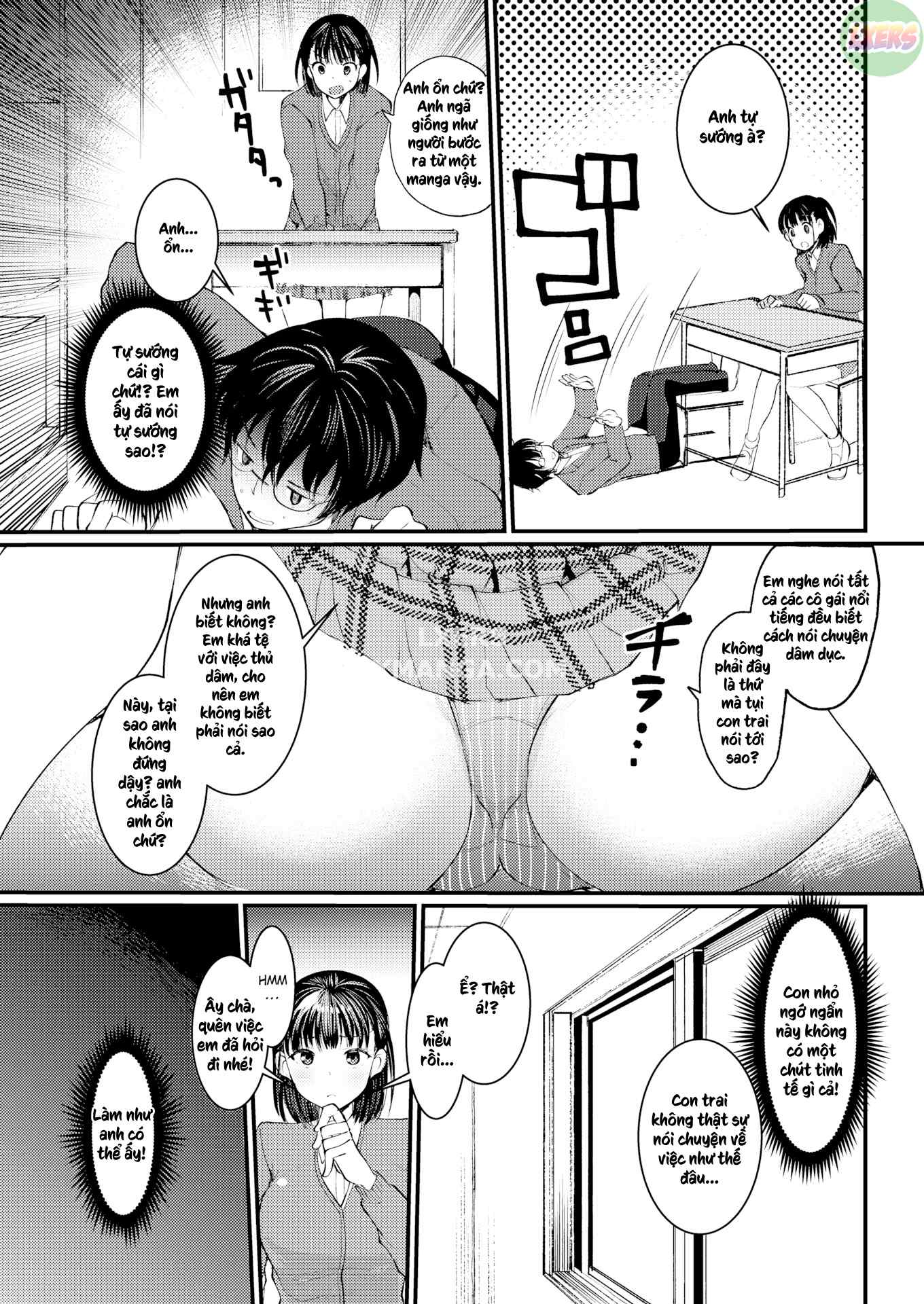 Đọc truyện hentai Mitsuhashi vụng về - Oneshot